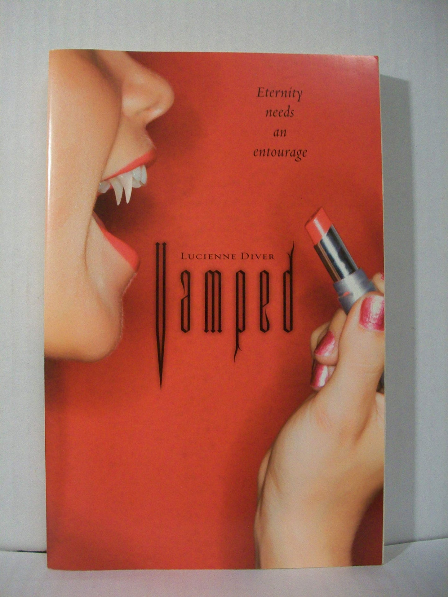 Vamped book cover