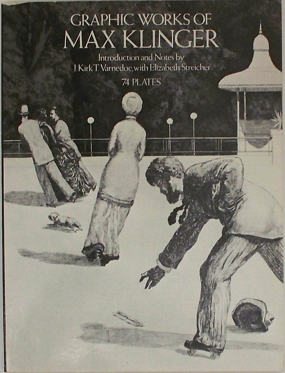 Graphic Works of Max Klinger book cover