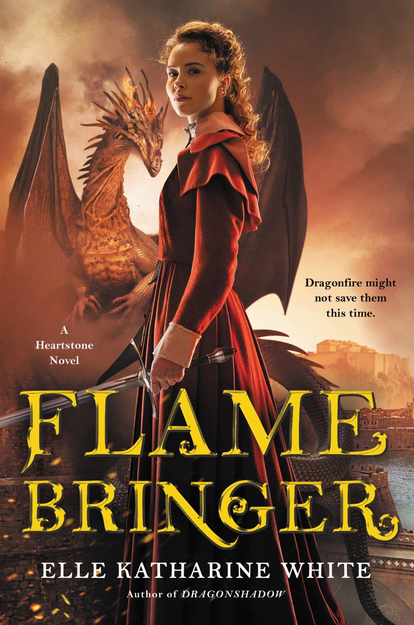 Flamebringer: A Heartstone Novel book cover