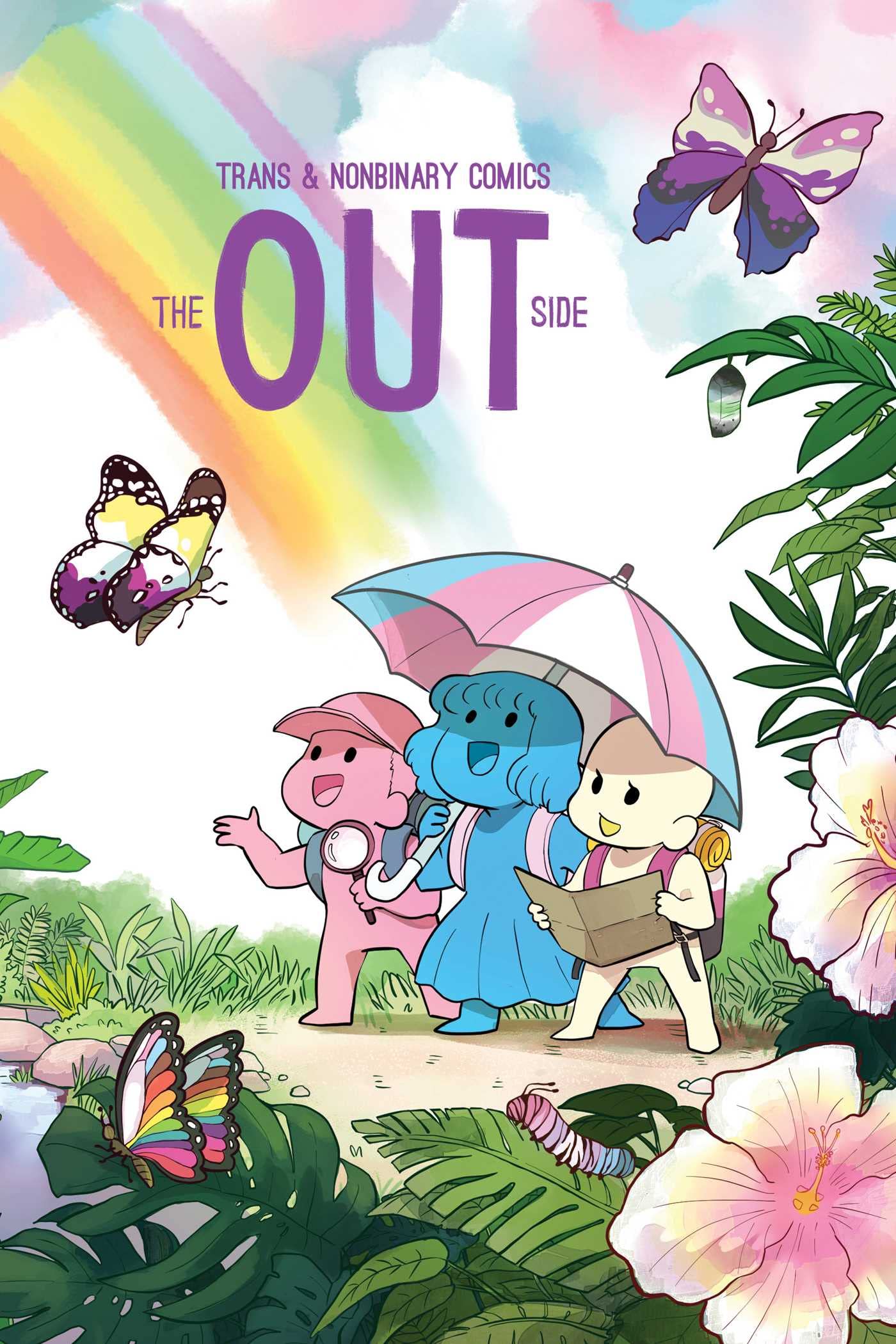 Out Side: Trans & Nonbinary Comics book cover