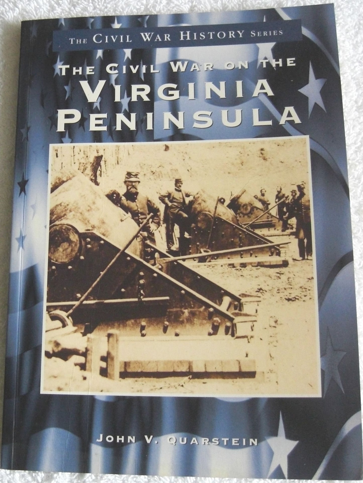Virginia Peninsula, Civil War on the book cover