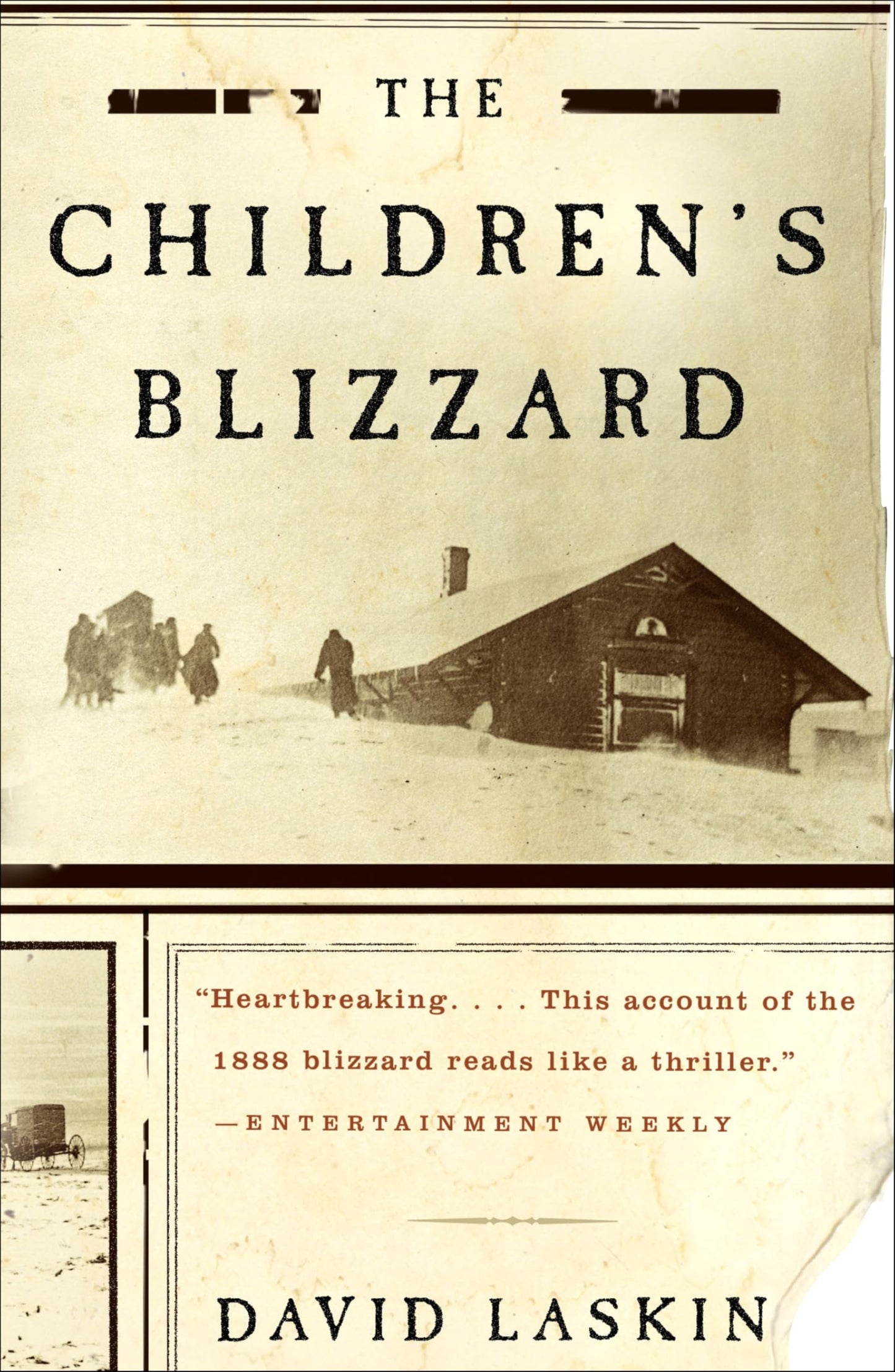 Children's Blizzard book cover