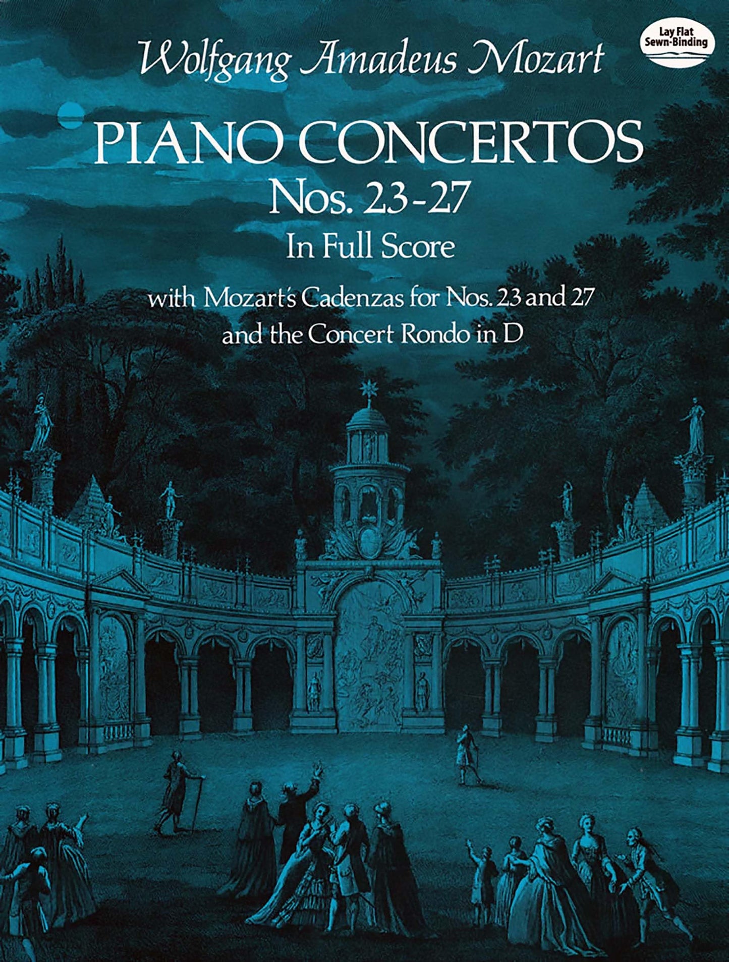 Piano Concertos Nos. 23-27 in Full Score book cover