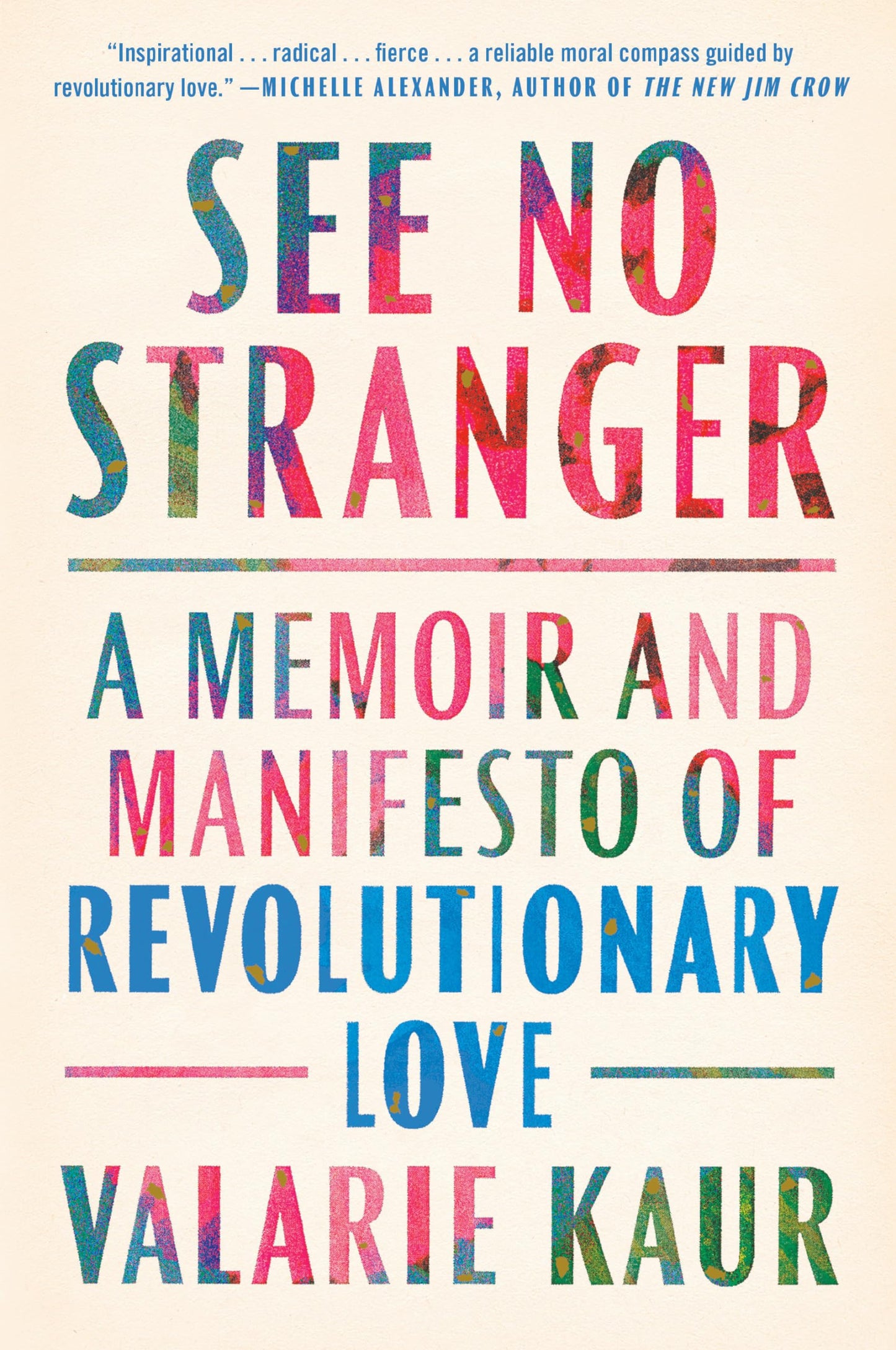See No Stranger: A Memoir and Manifesto of Revolutionary Love book cover