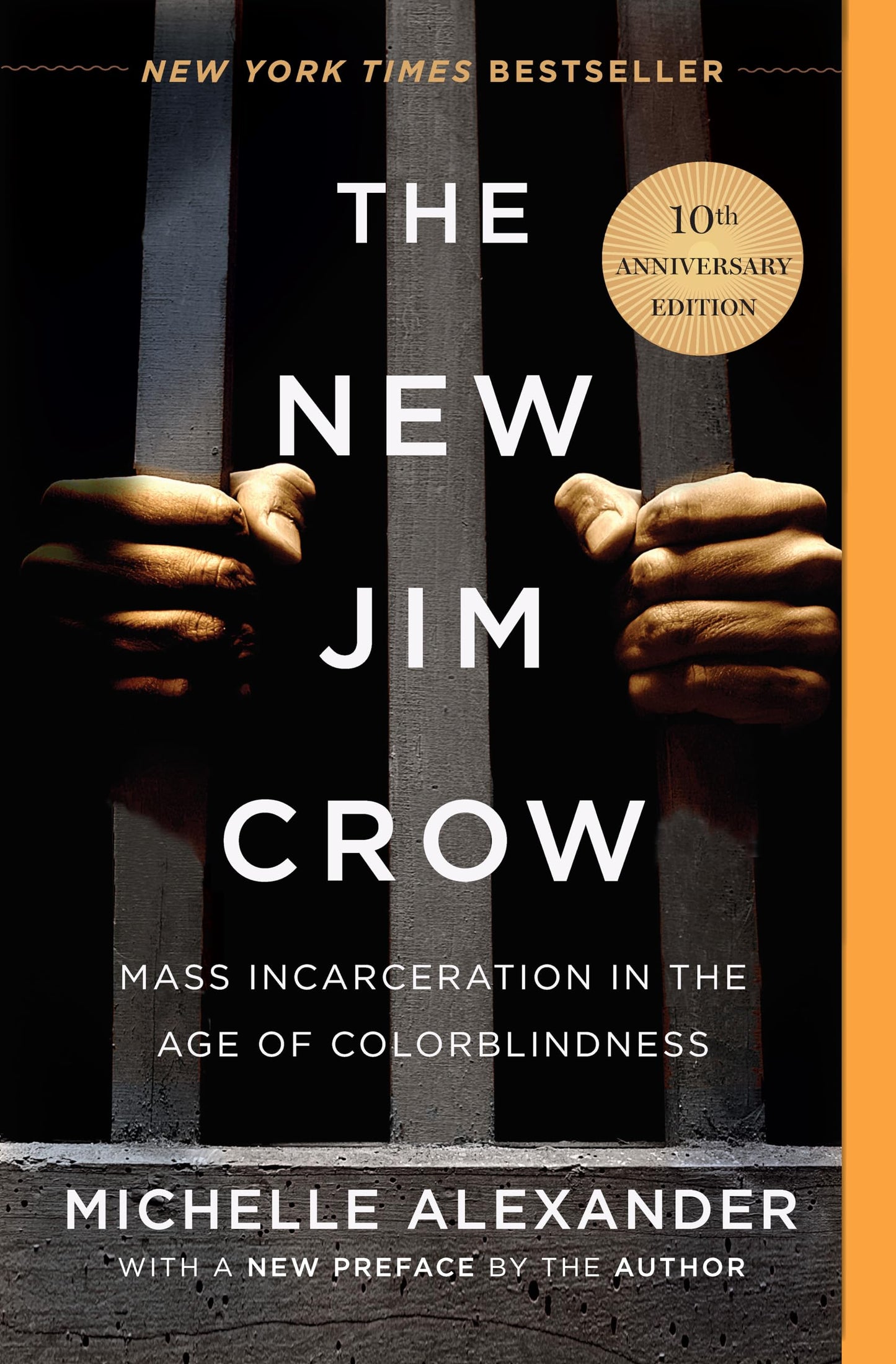 New Jim Crow: Mass Incarceration in the Age of Colorblindness (Anniversary) book cover