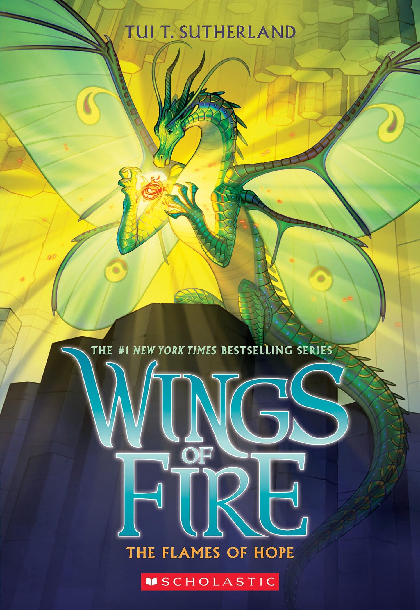 Flames of Hope (Wings of Fire, Book 15) book cover