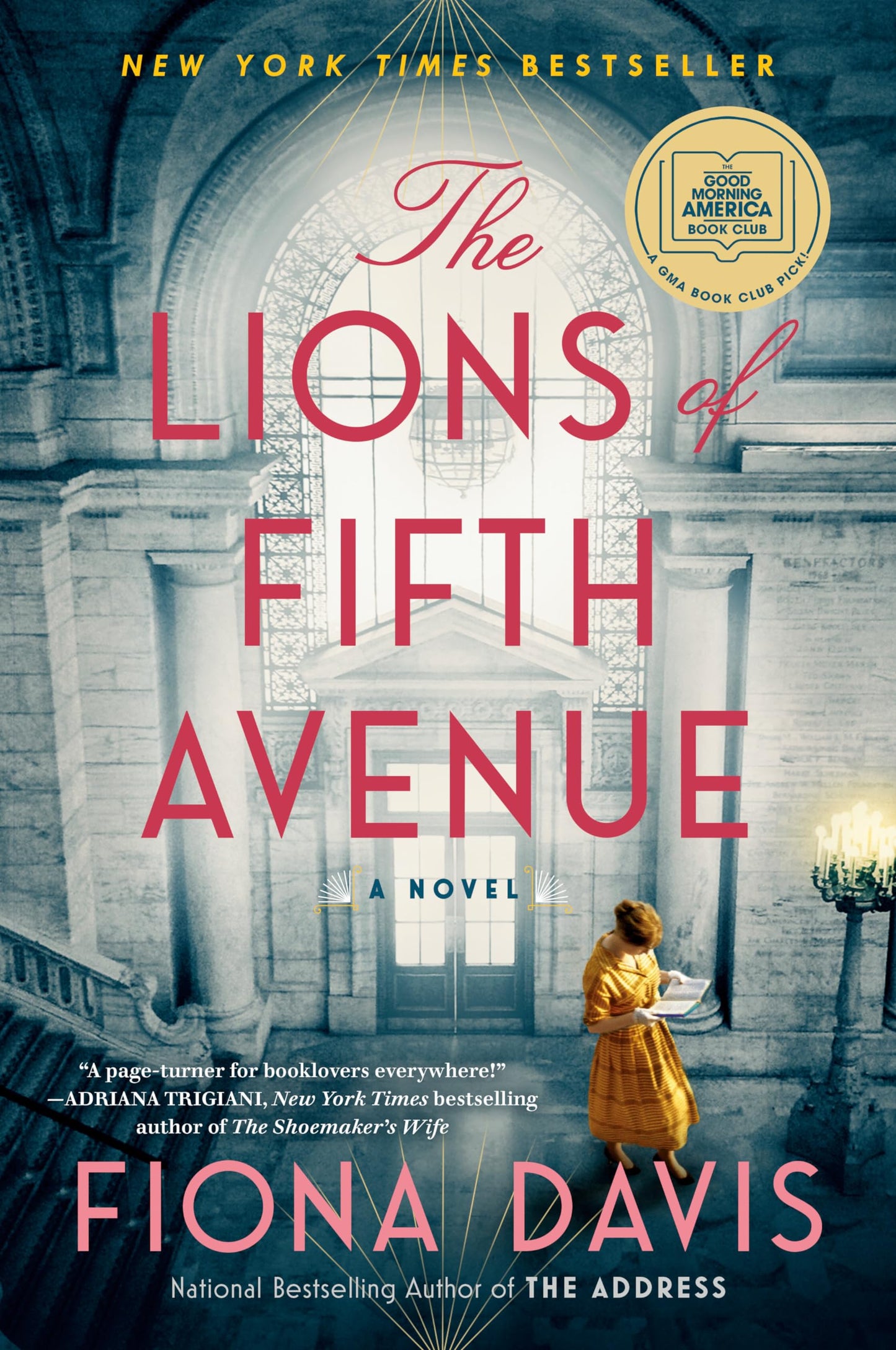 Lions of Fifth Avenue: A GMA Book Club Pick book cover