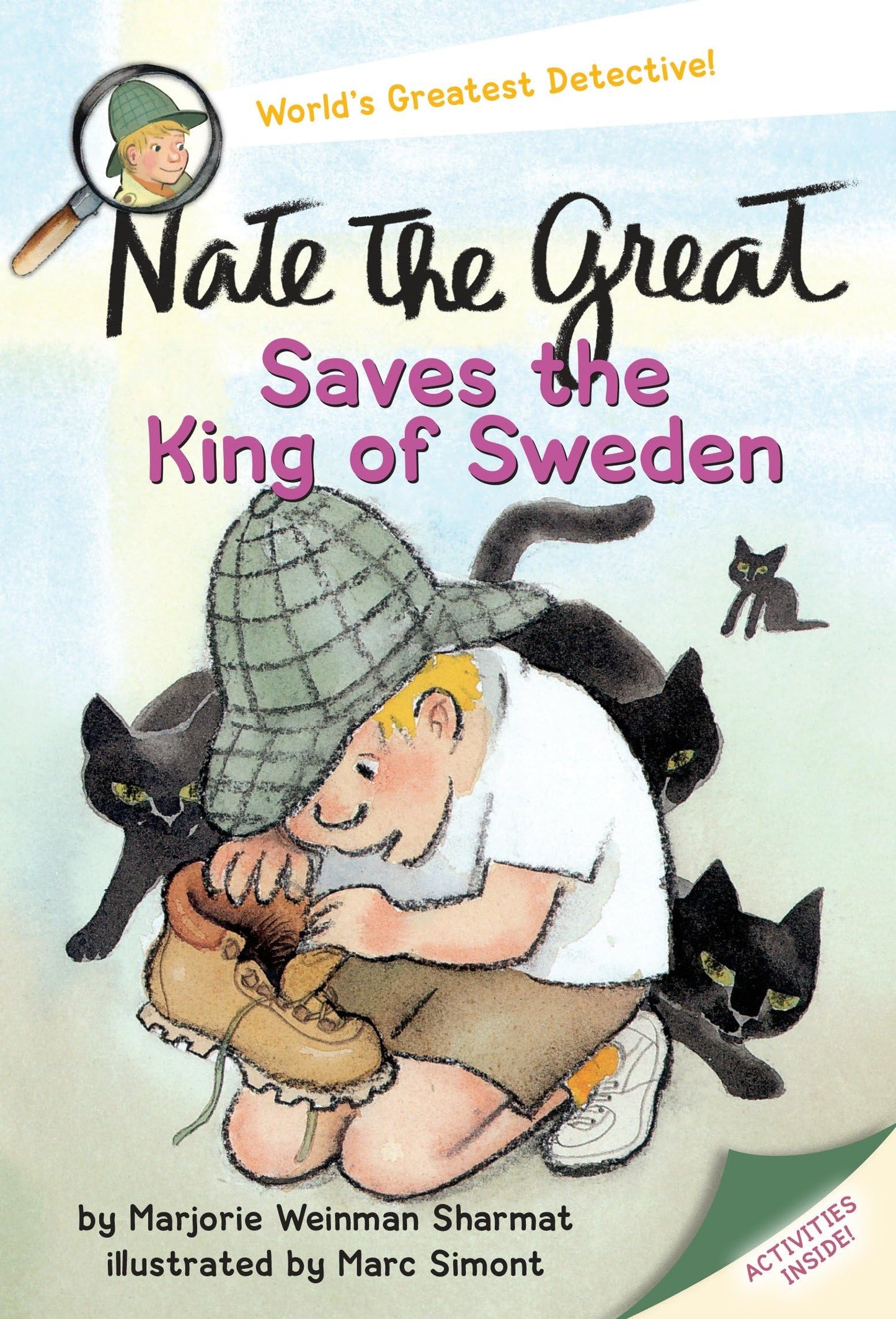 Nate the Great Saves the King of Sweden book cover
