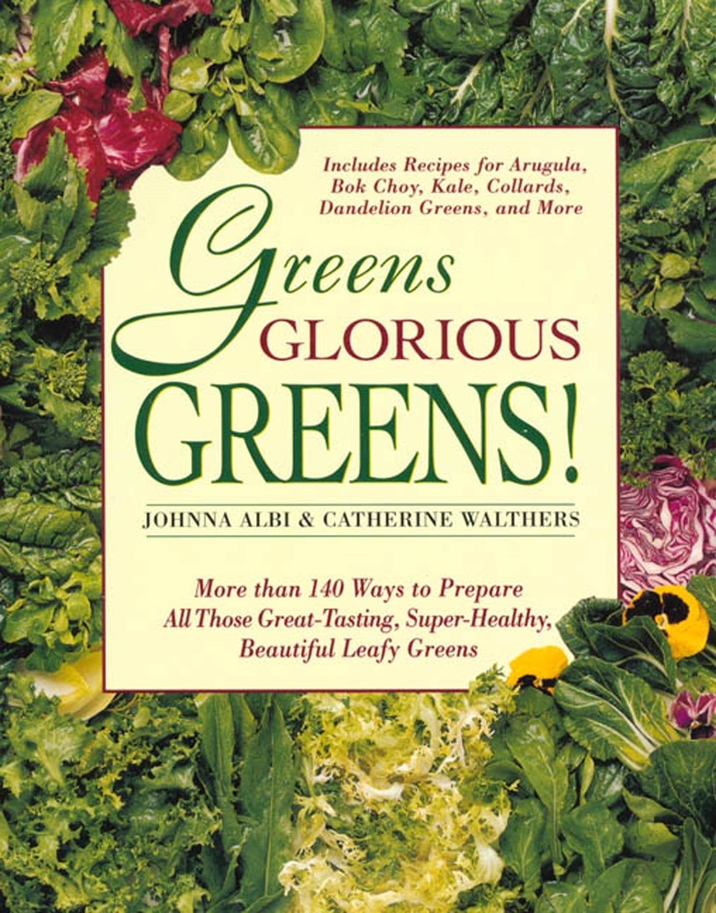 Greens Glorious Greens! book cover
