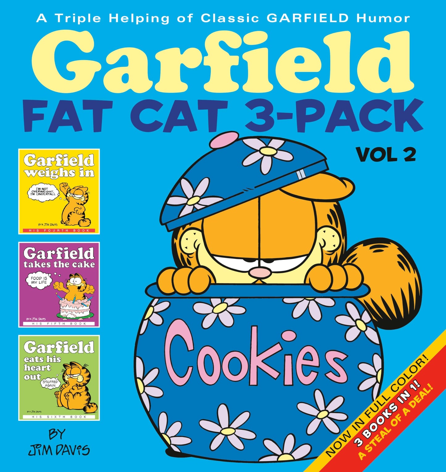Garfield Fat Cat 3-Pack #2: A Triple Helping of Classic Garfield Humor book cover