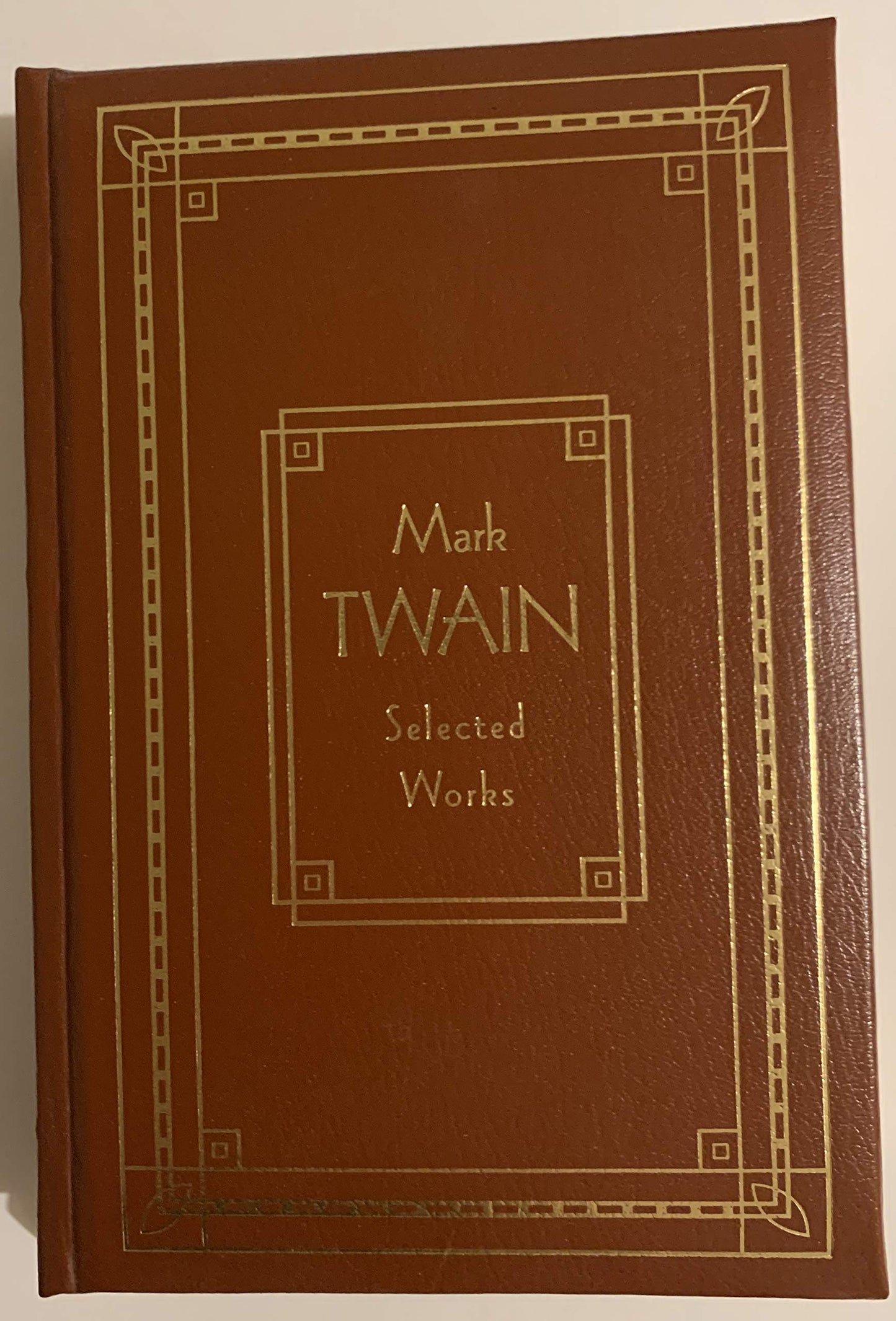 Mark Twain Selected Works book cover