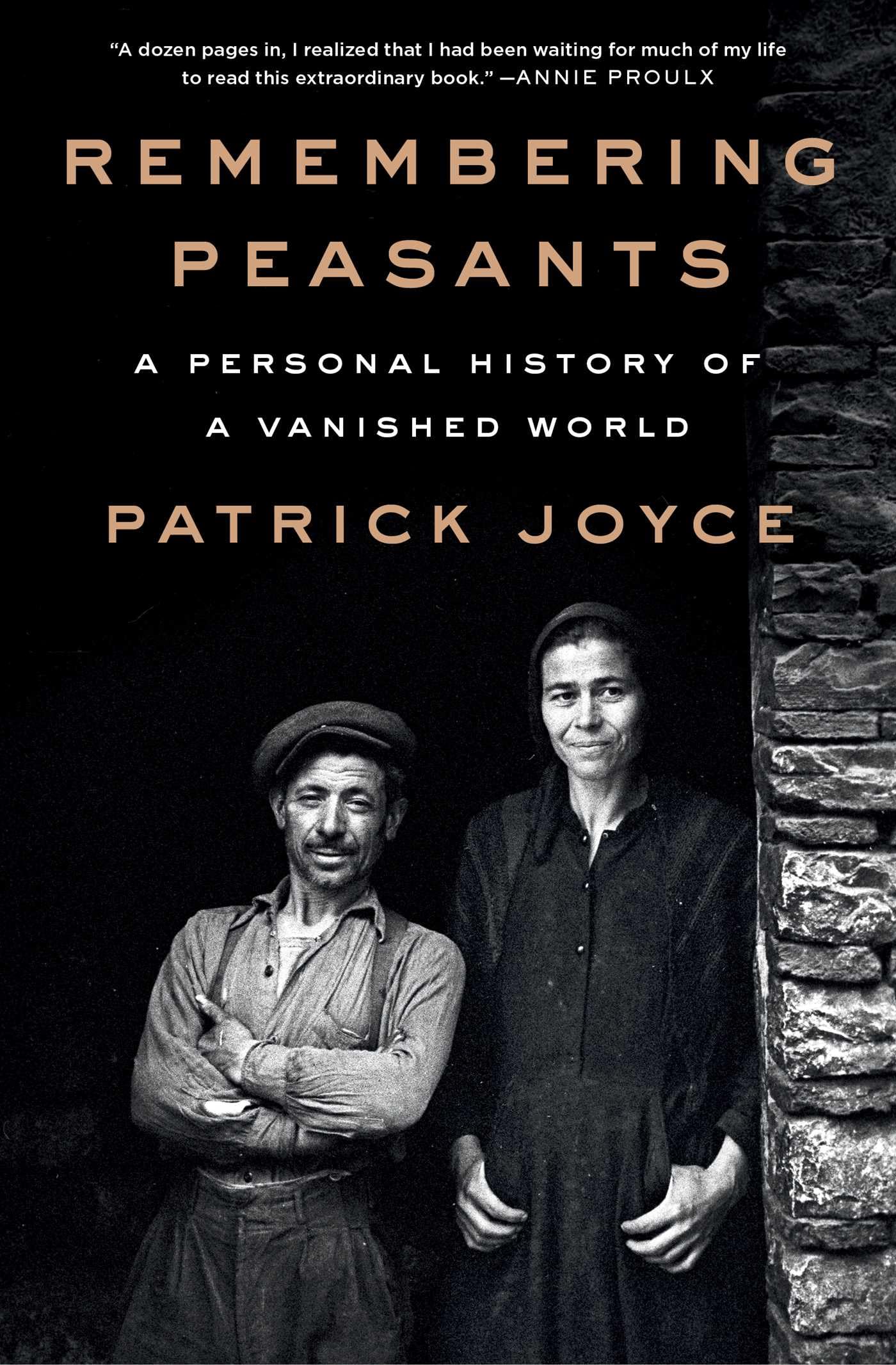 Remembering Peasants: A Personal History of a Vanished World book cover
