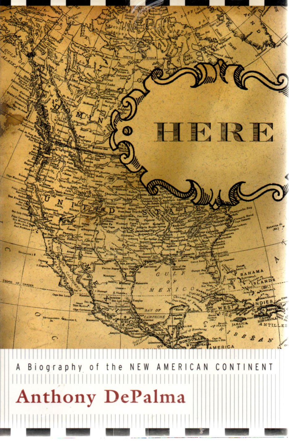 Here a Biography of the New American Continent book cover