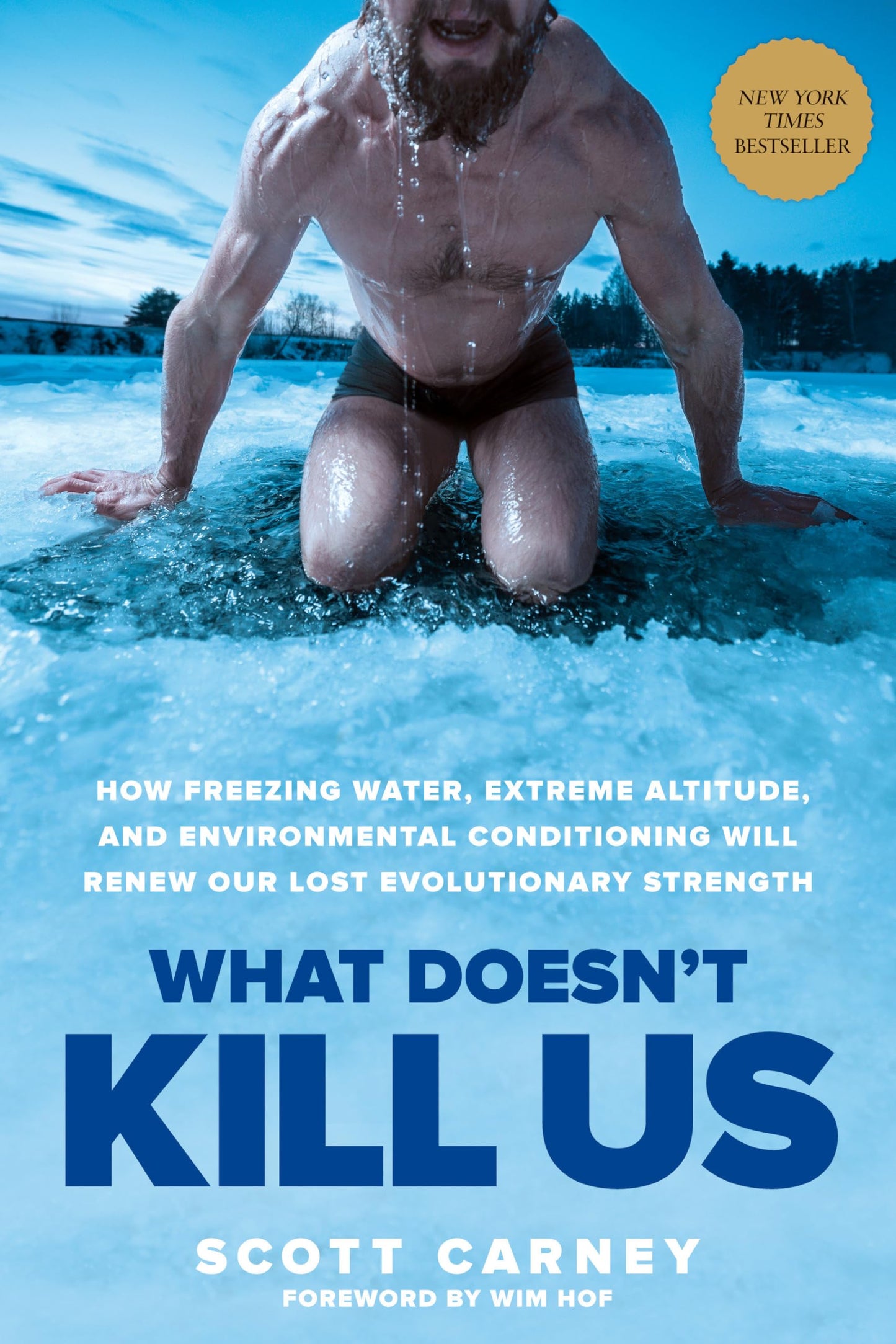 What Doesn't Kill Us: How Freezing Water, Extreme Altitude, and Environmental Conditioning Will Renew Our Lost Evolutionary Strength book cover