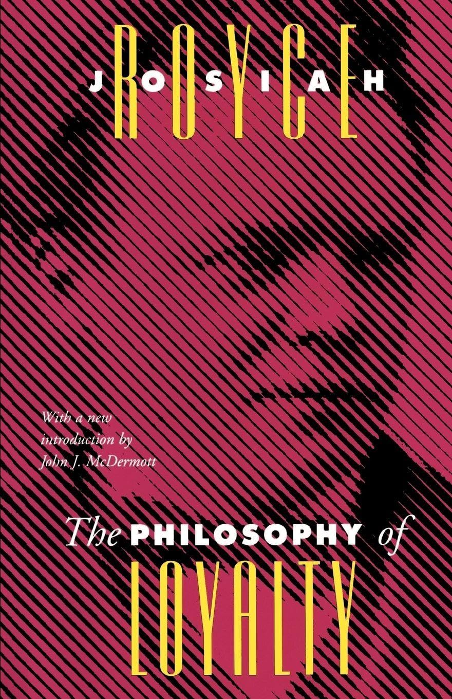 Philosophy of Loyalty book cover