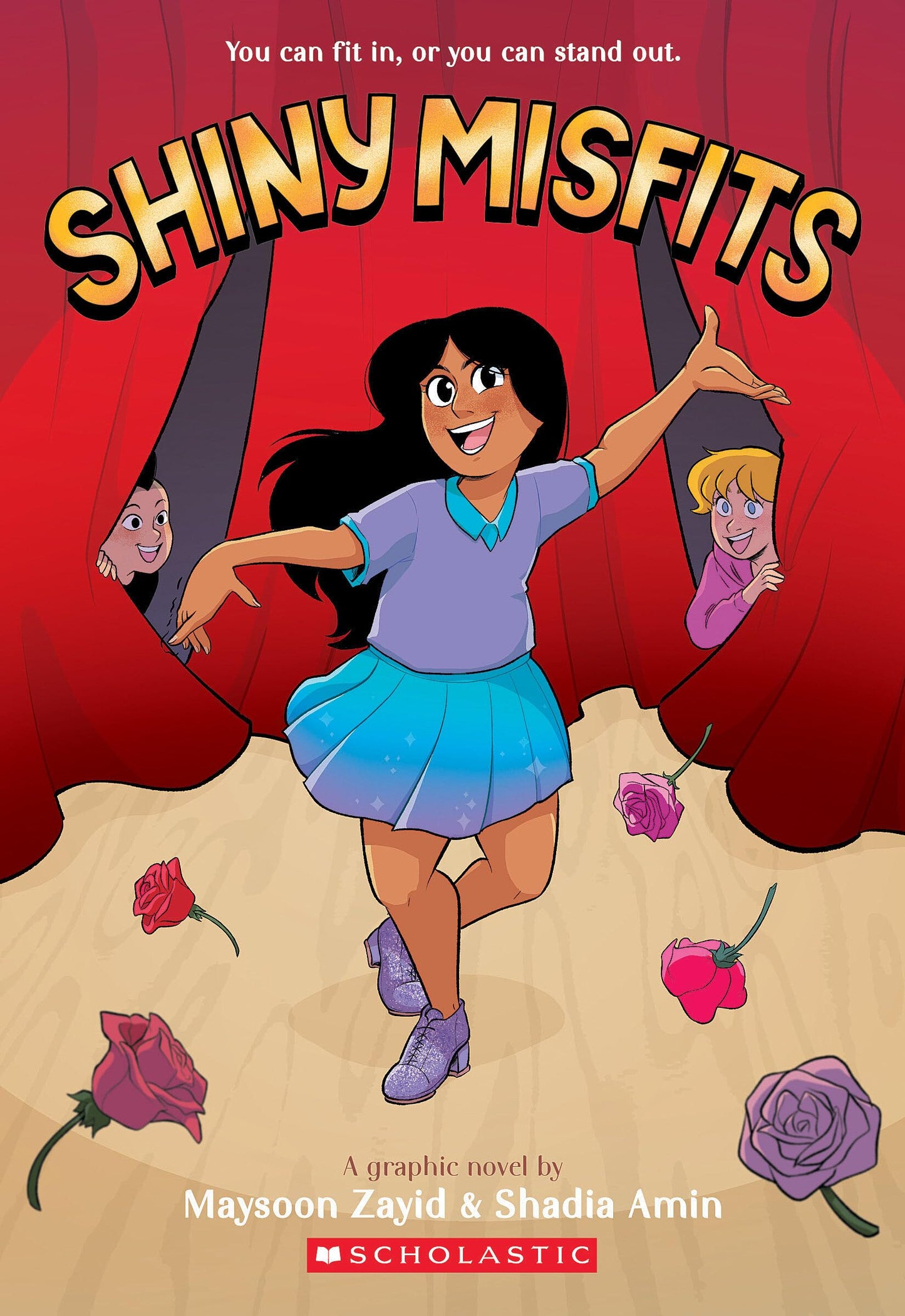 Shiny Misfits: A Graphic Novel book cover