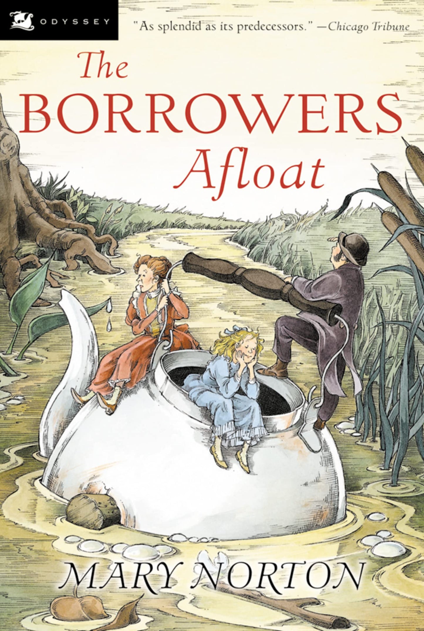 The Borrowers Afloat (Borrowers, 3) book cover