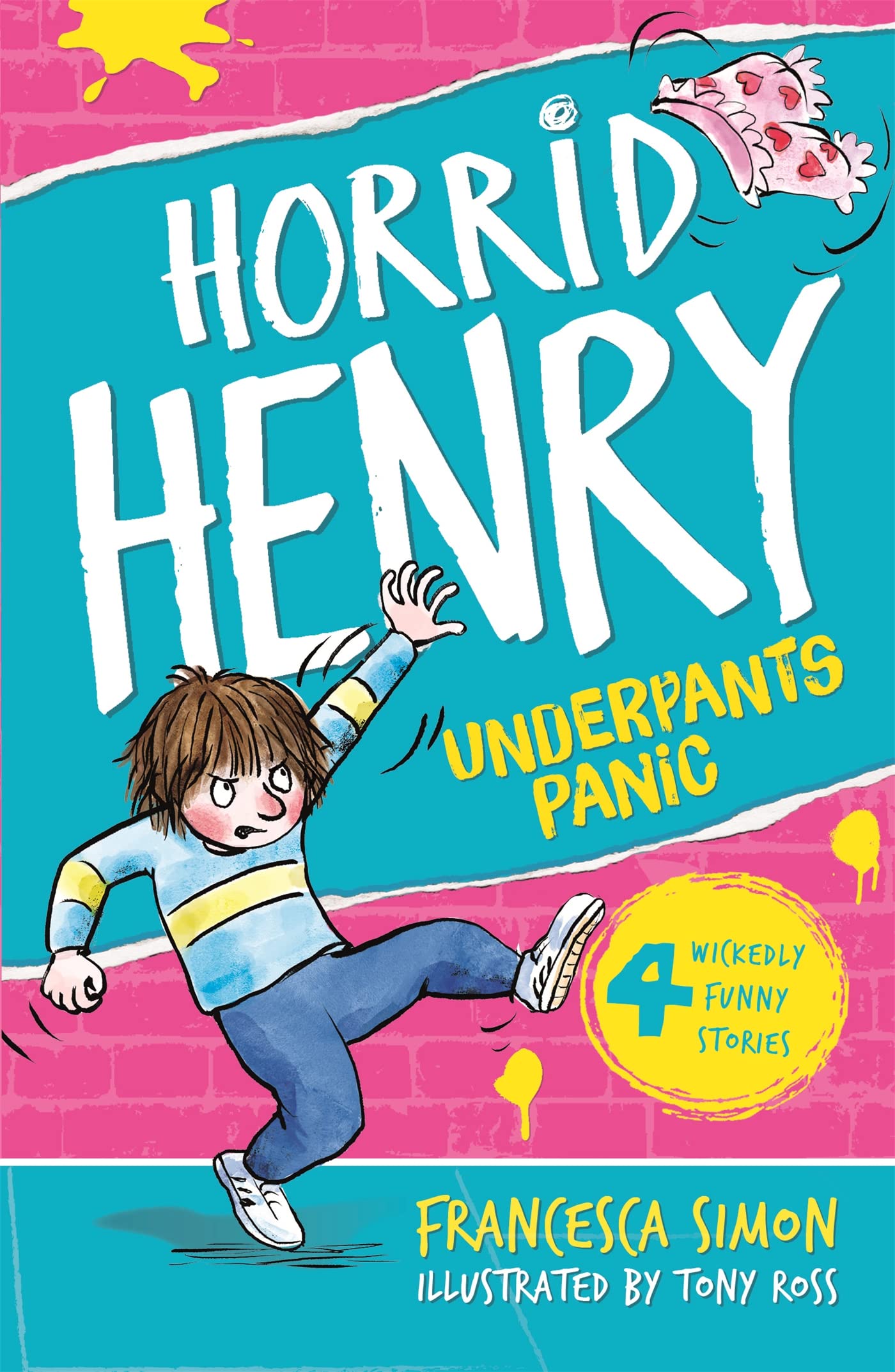 Horrid Henry's Underpants. Francesca Simon book cover