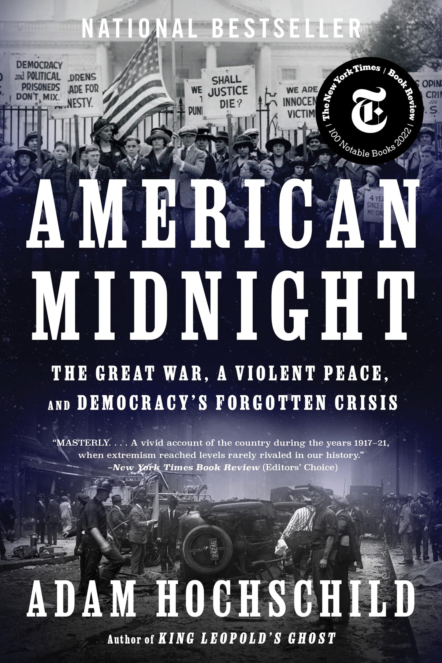 American Midnight: The Great War, a Violent Peace, and Democracy's Forgotten Crisis book cover