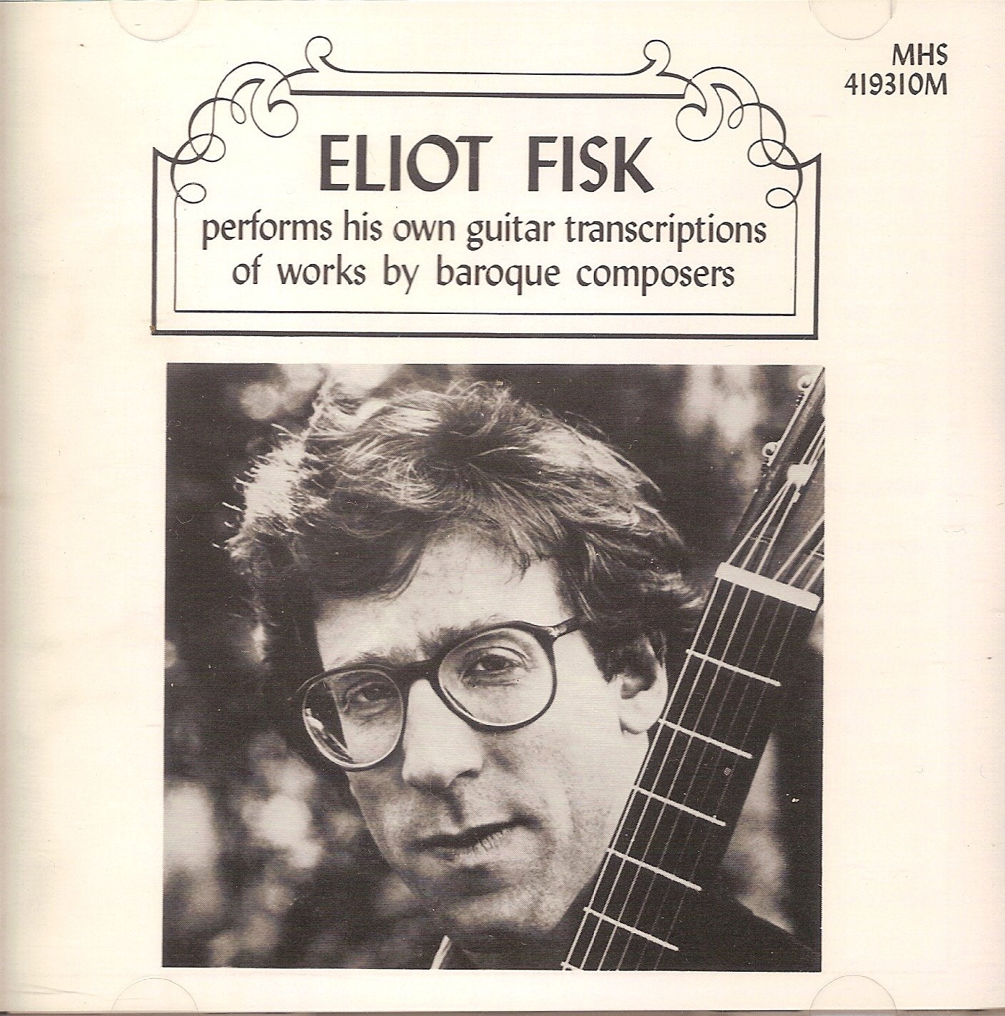 Eliot Fisk Performs Baroque Guitar Transcriptions book cover