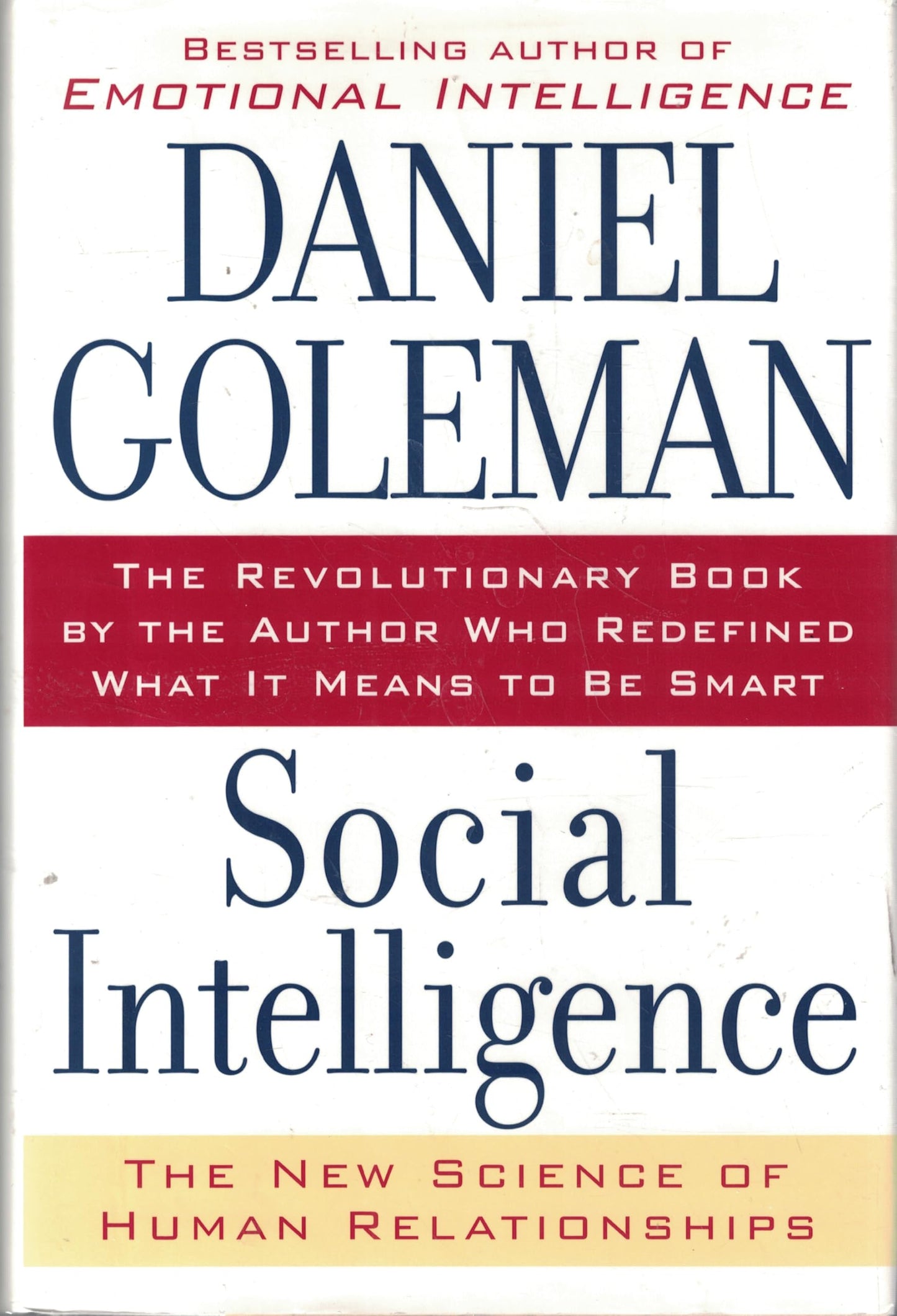Social Intelligence: The New Science of Human Relationships book cover