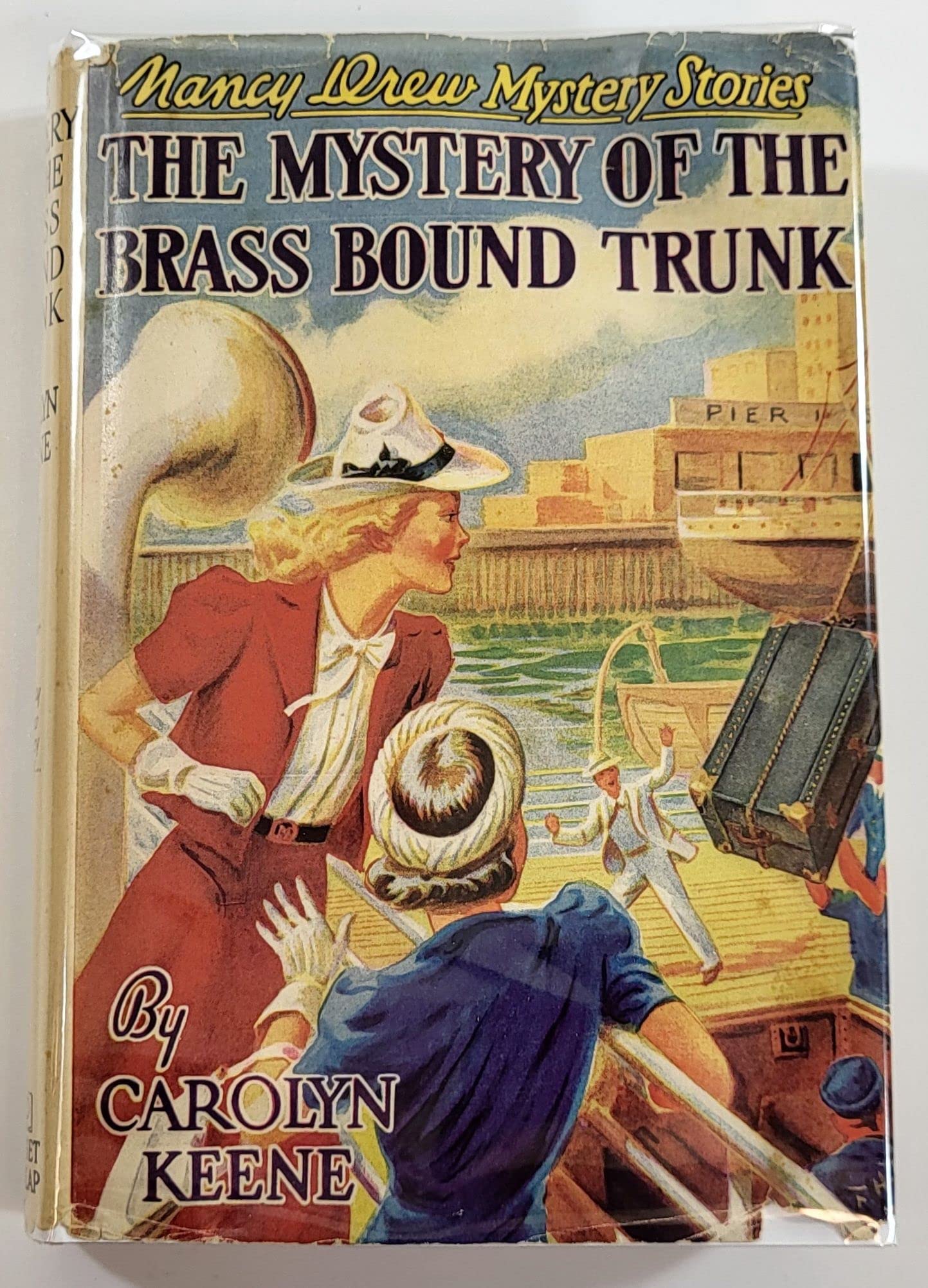 The Mystery of the Brass Bound Trunk: Nancy Drew Mystery Stories book cover