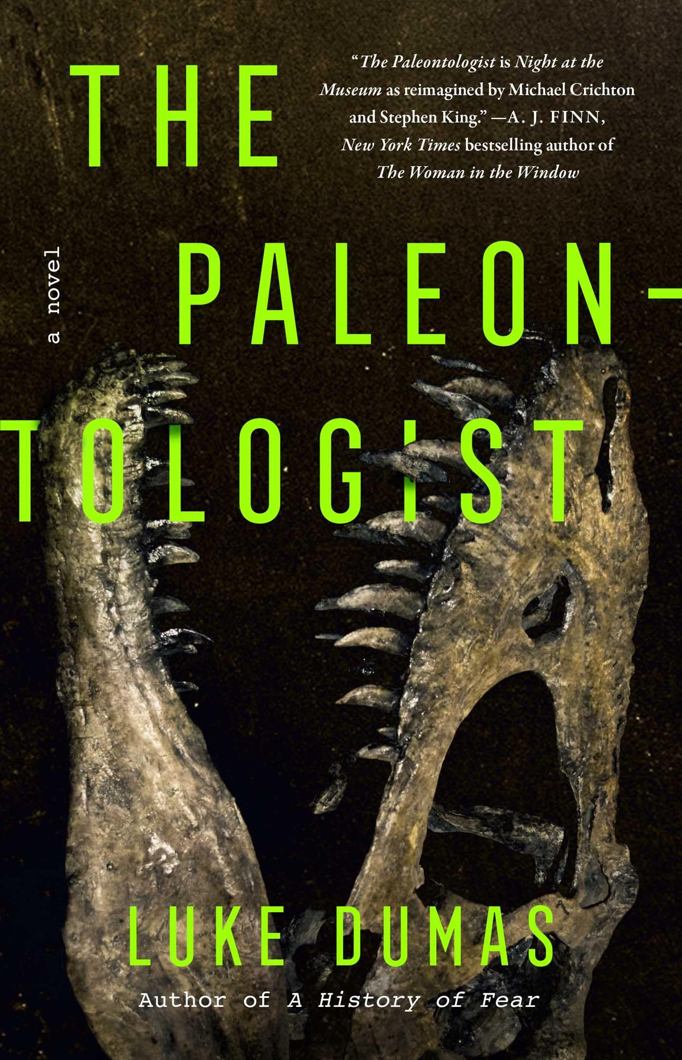 Paleontologist book cover