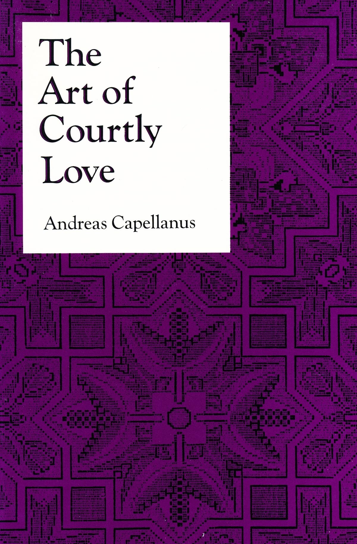 Art of Courtly Love book cover