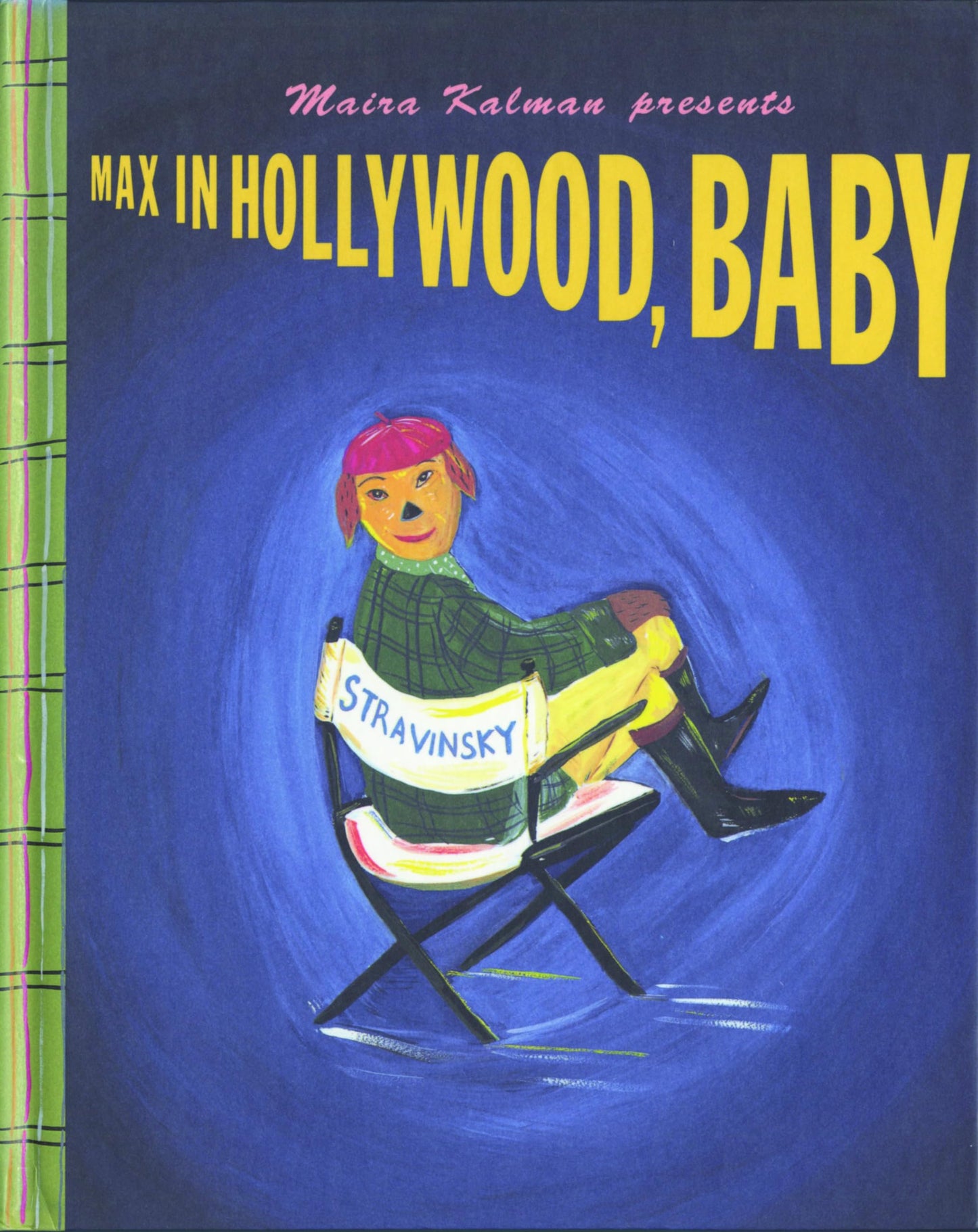 Max in Hollywood, Baby book cover