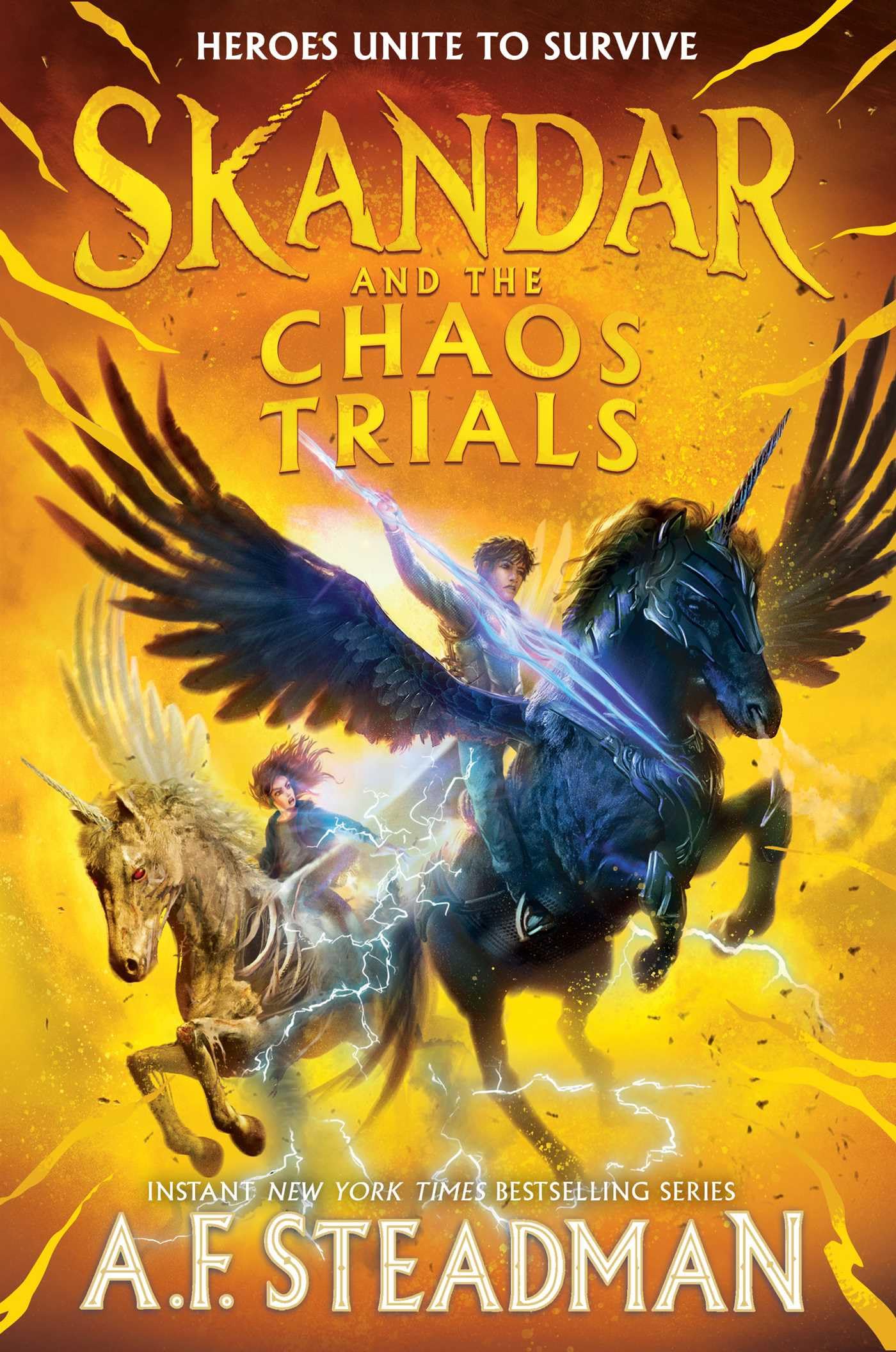 Skandar and the Chaos Trials book cover