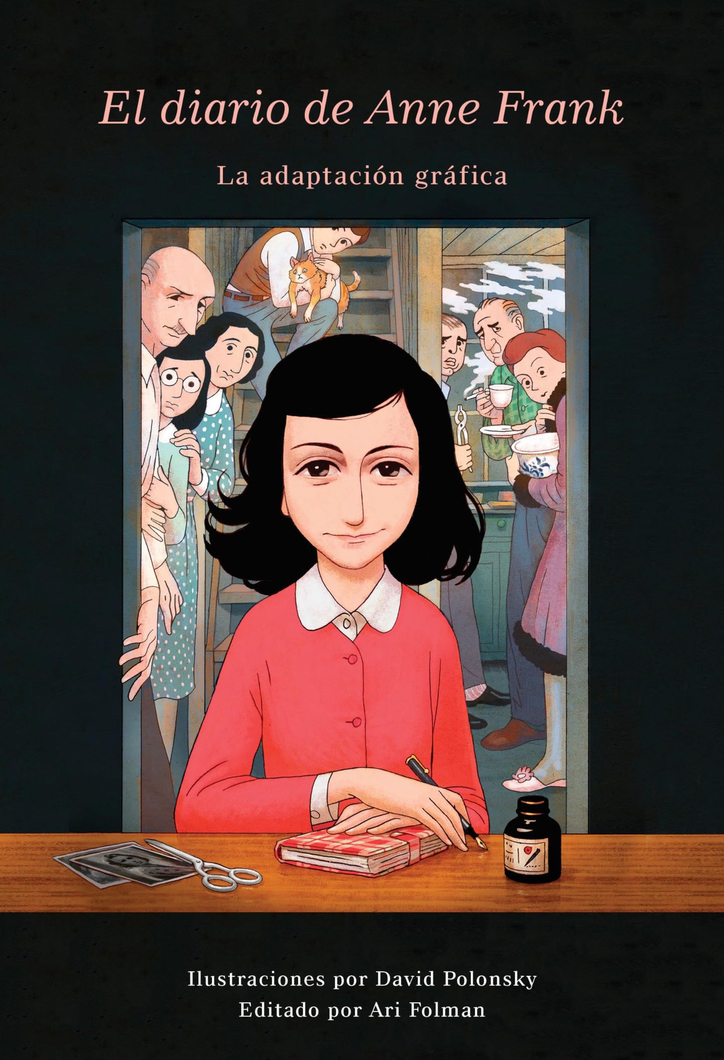 Diario de Anne Frank (Novela Gráfica) / Anne Frank's Dairy: The Graphic Adaptation book cover