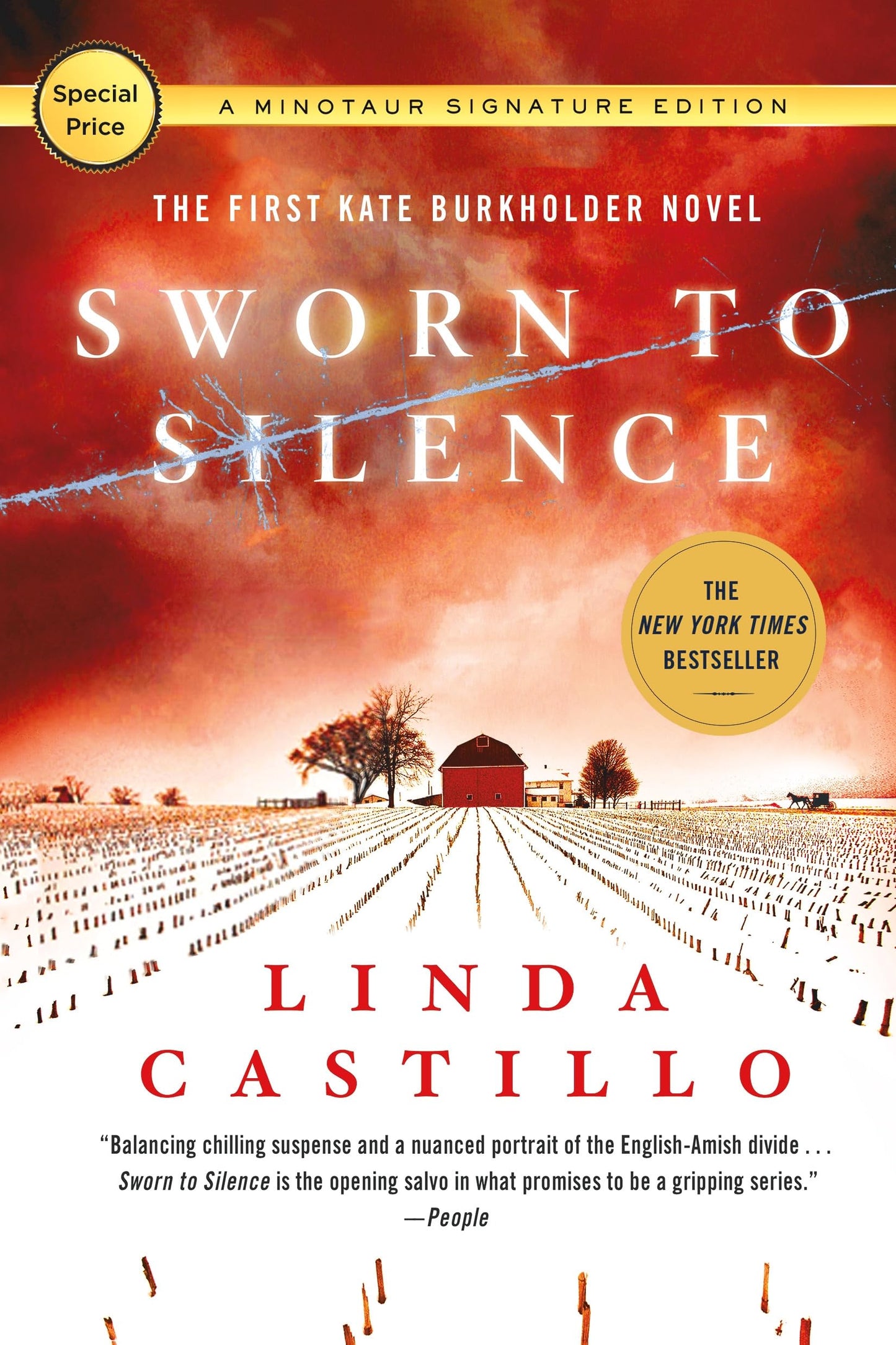 Sworn to Silence: The First Kate Burkholder Novel book cover