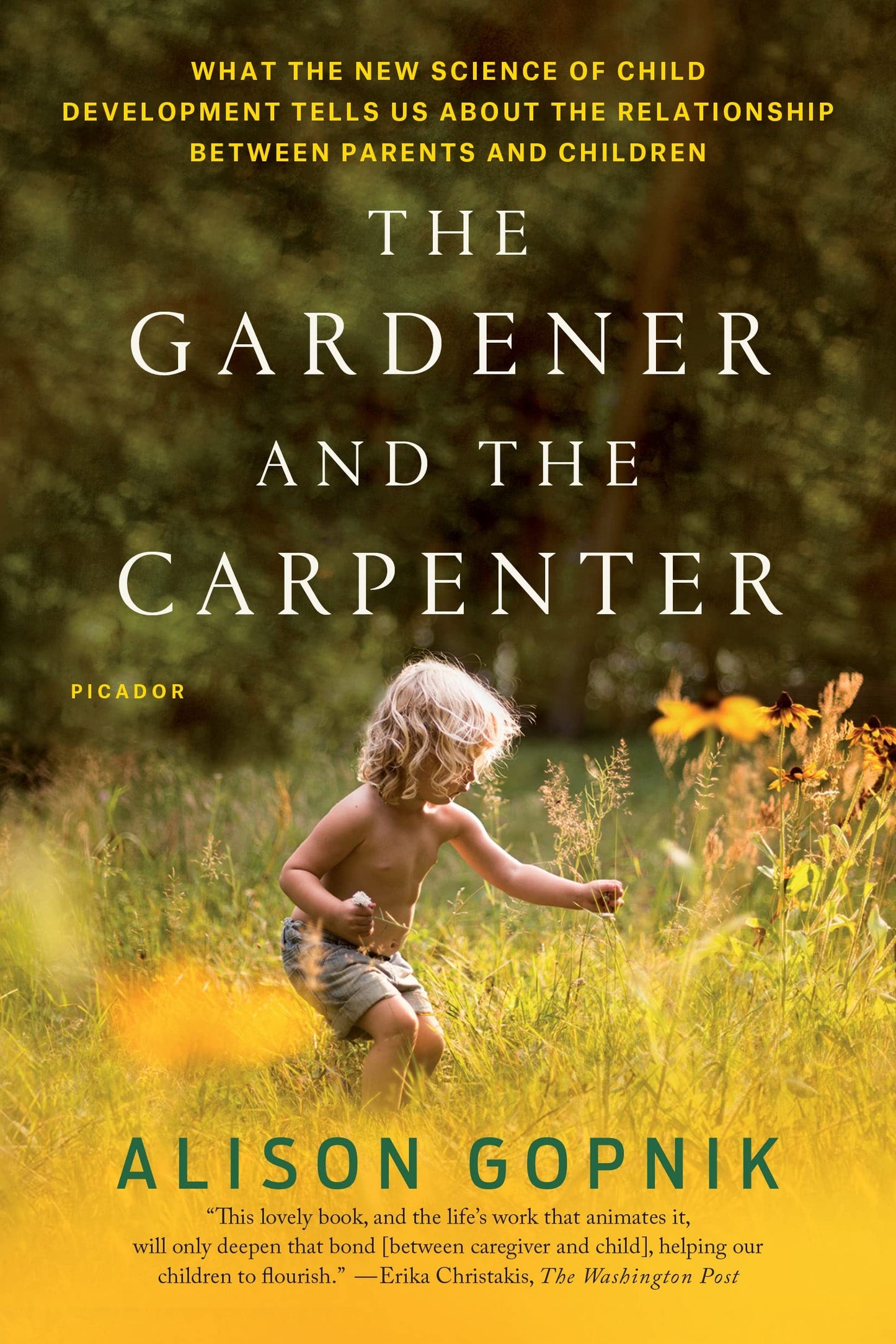 Gardener and the Carpenter: What the New Science of Child Development Tells Us about the Relationship Between Parents and Children book cover