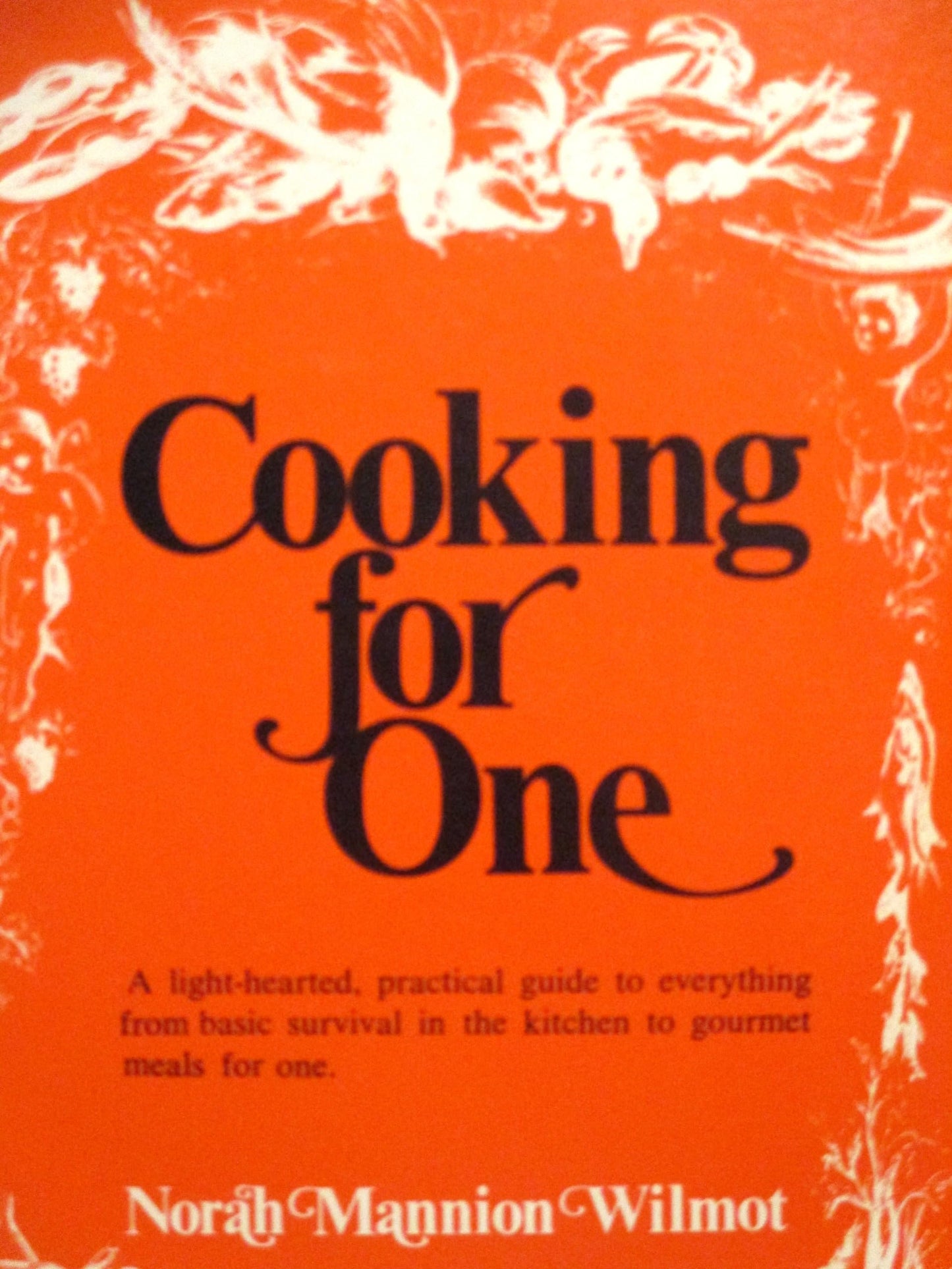 Cooking for One book cover