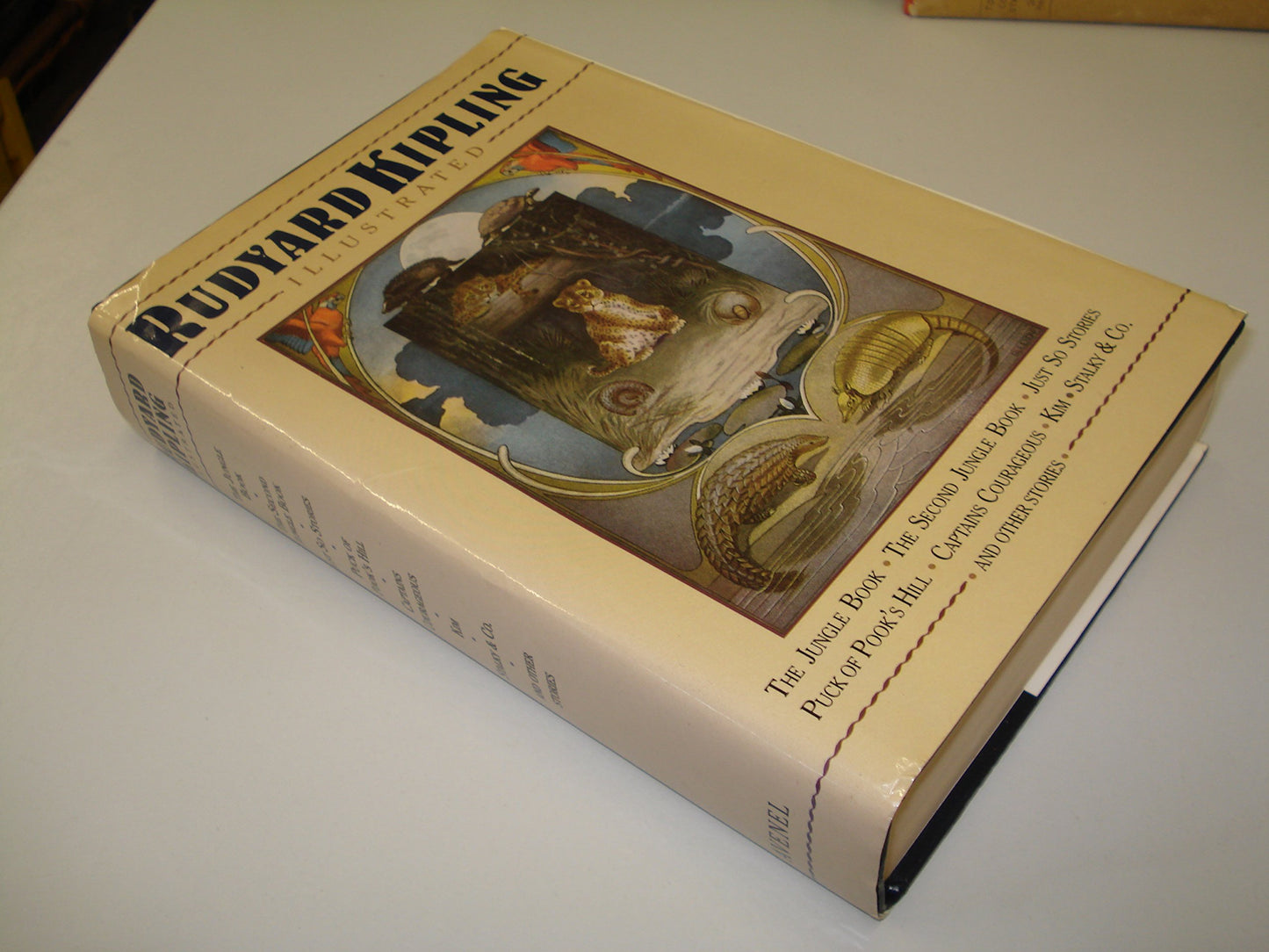 Rudyard Kipling Illustrated Jk book cover