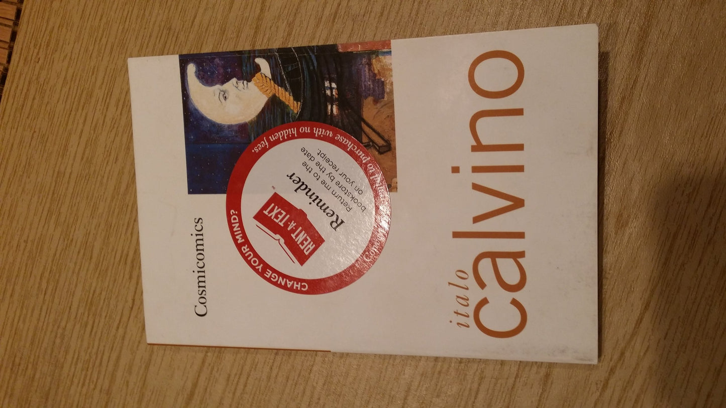 Cosmicomics book cover