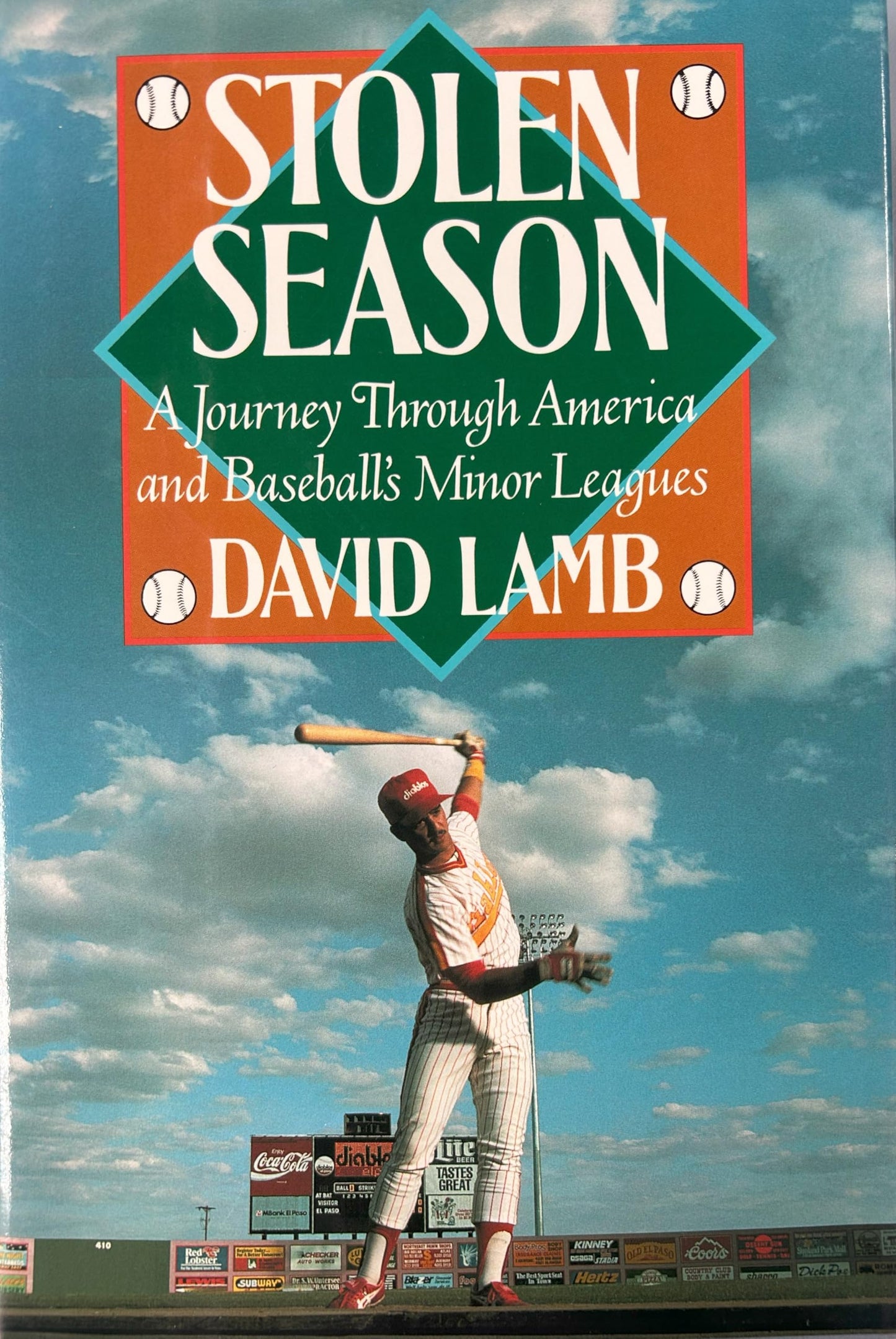 Stolen Season: A Journey Through America and Baseball's Minor Leagues book cover