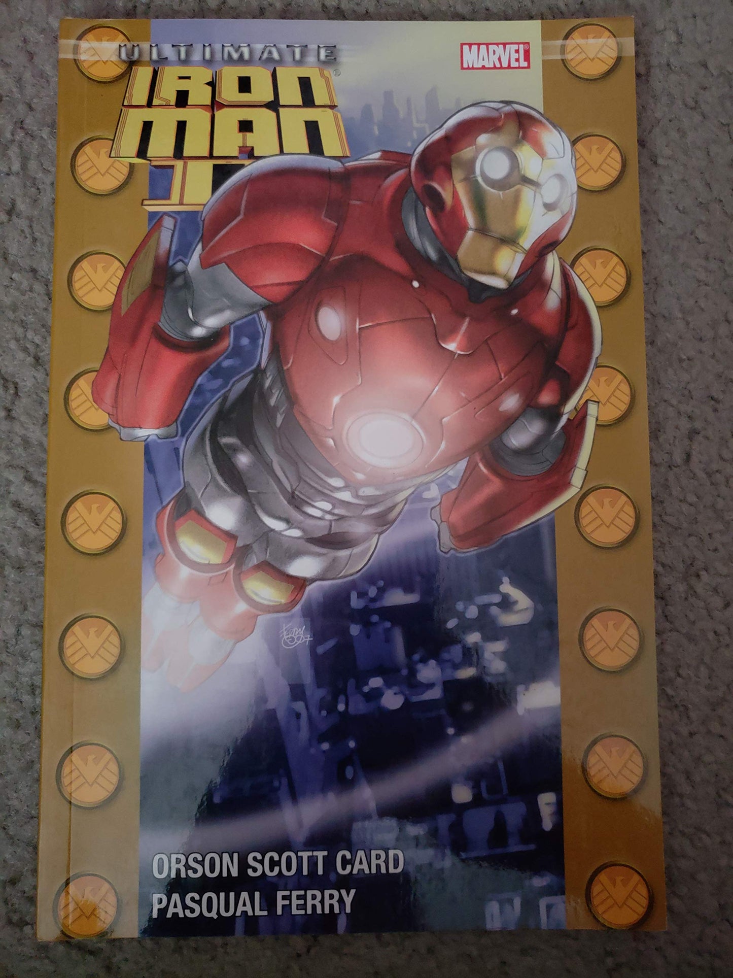 Ultimate Iron Man II book cover