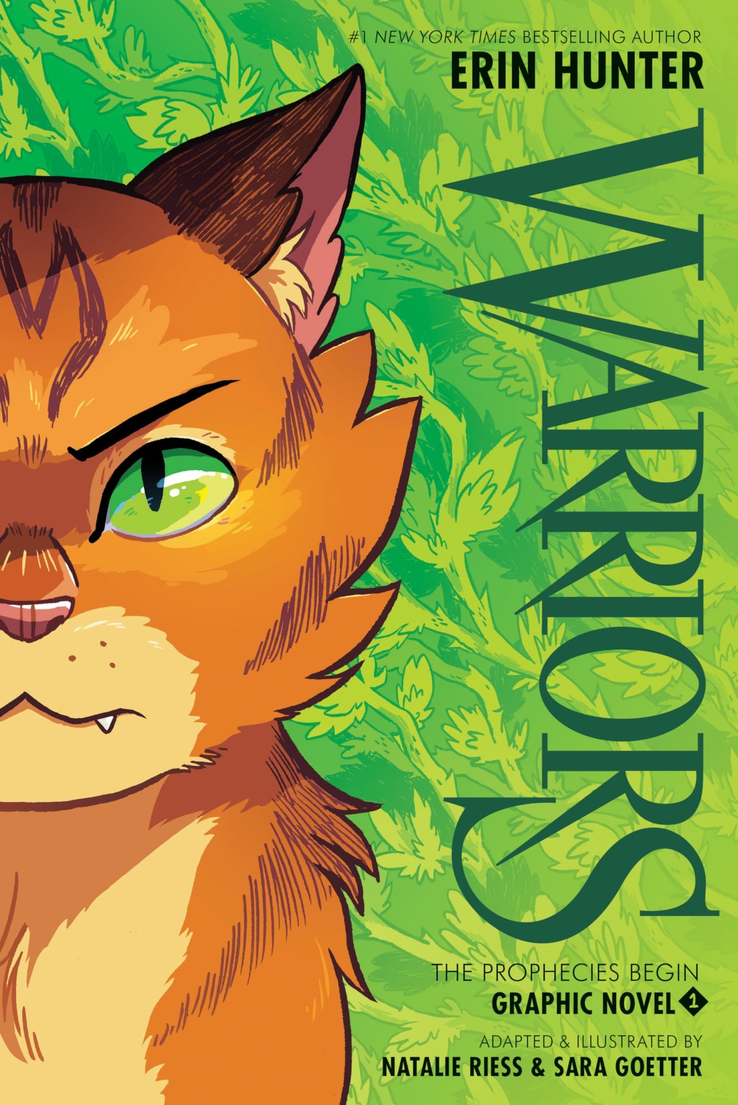 Warriors Graphic Novel: The Prophecies Begin #1 book cover