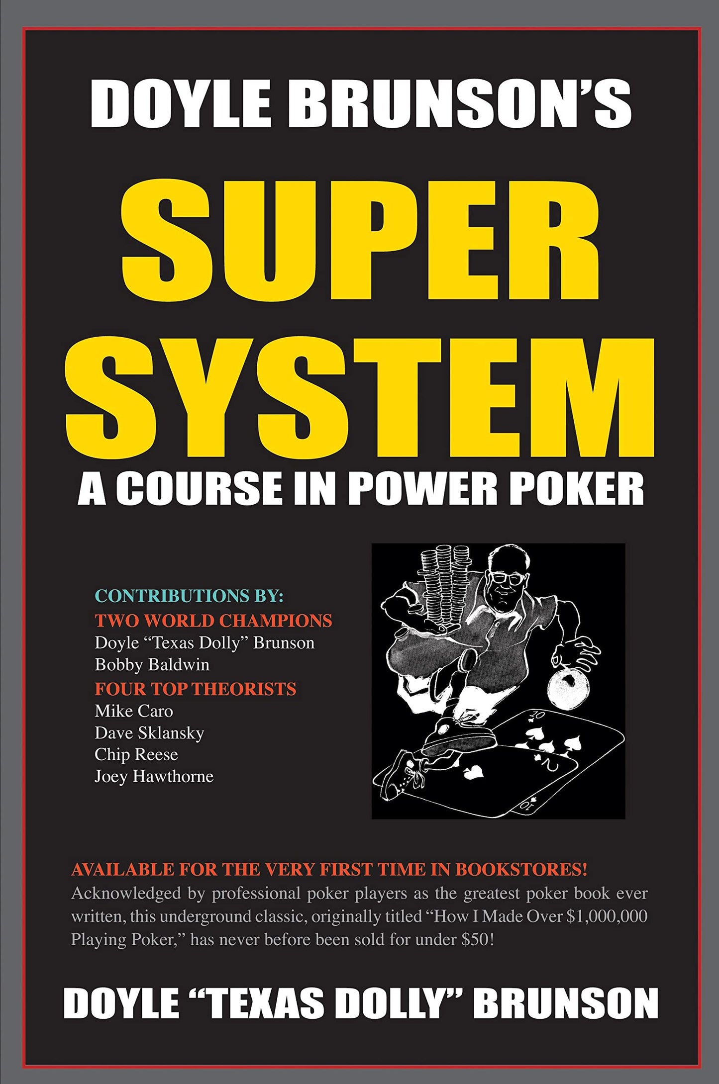 Doyle Brunson's Super System book cover