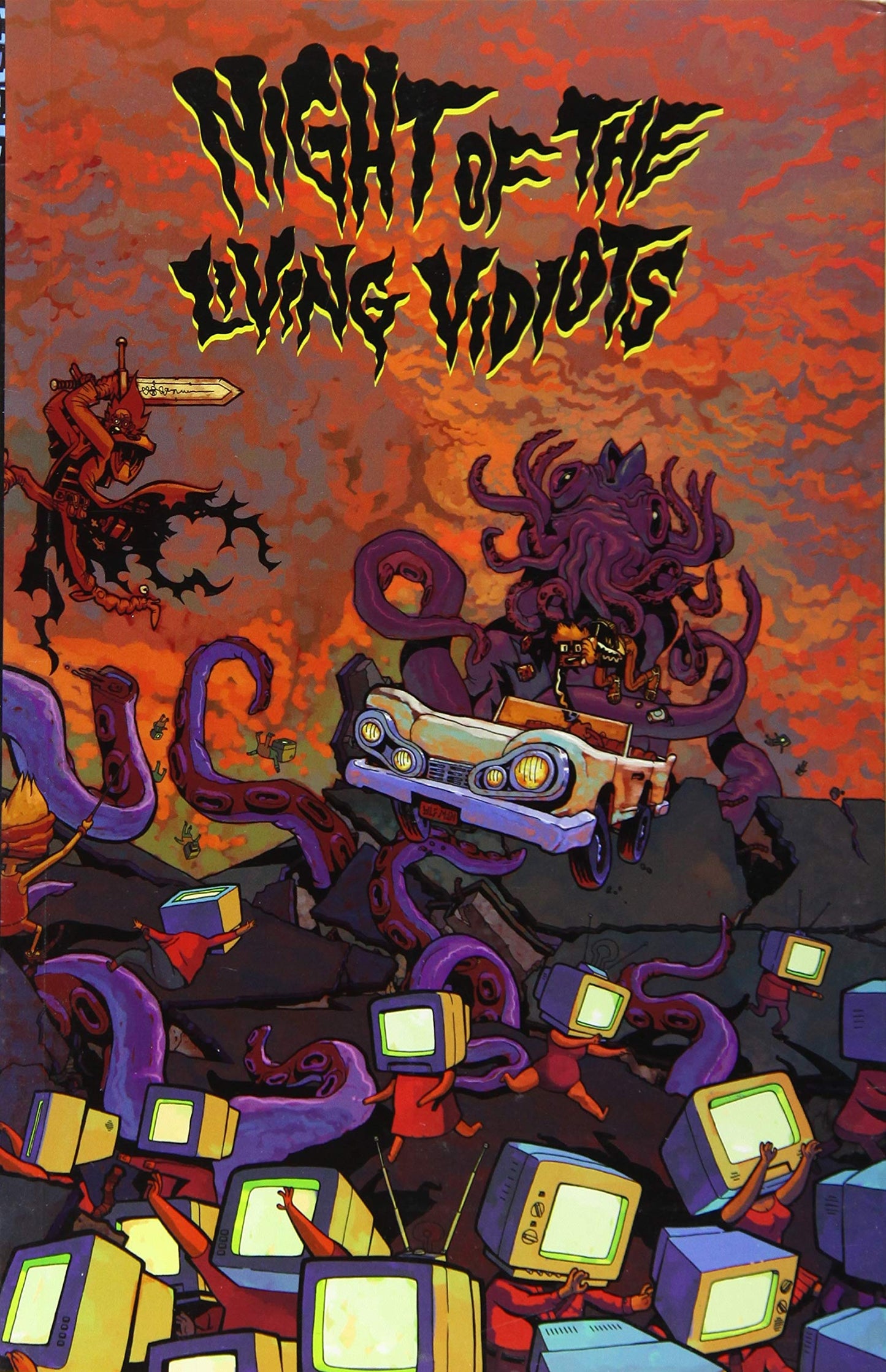 Night of the Living Vidiots: A Collection of Comics book cover