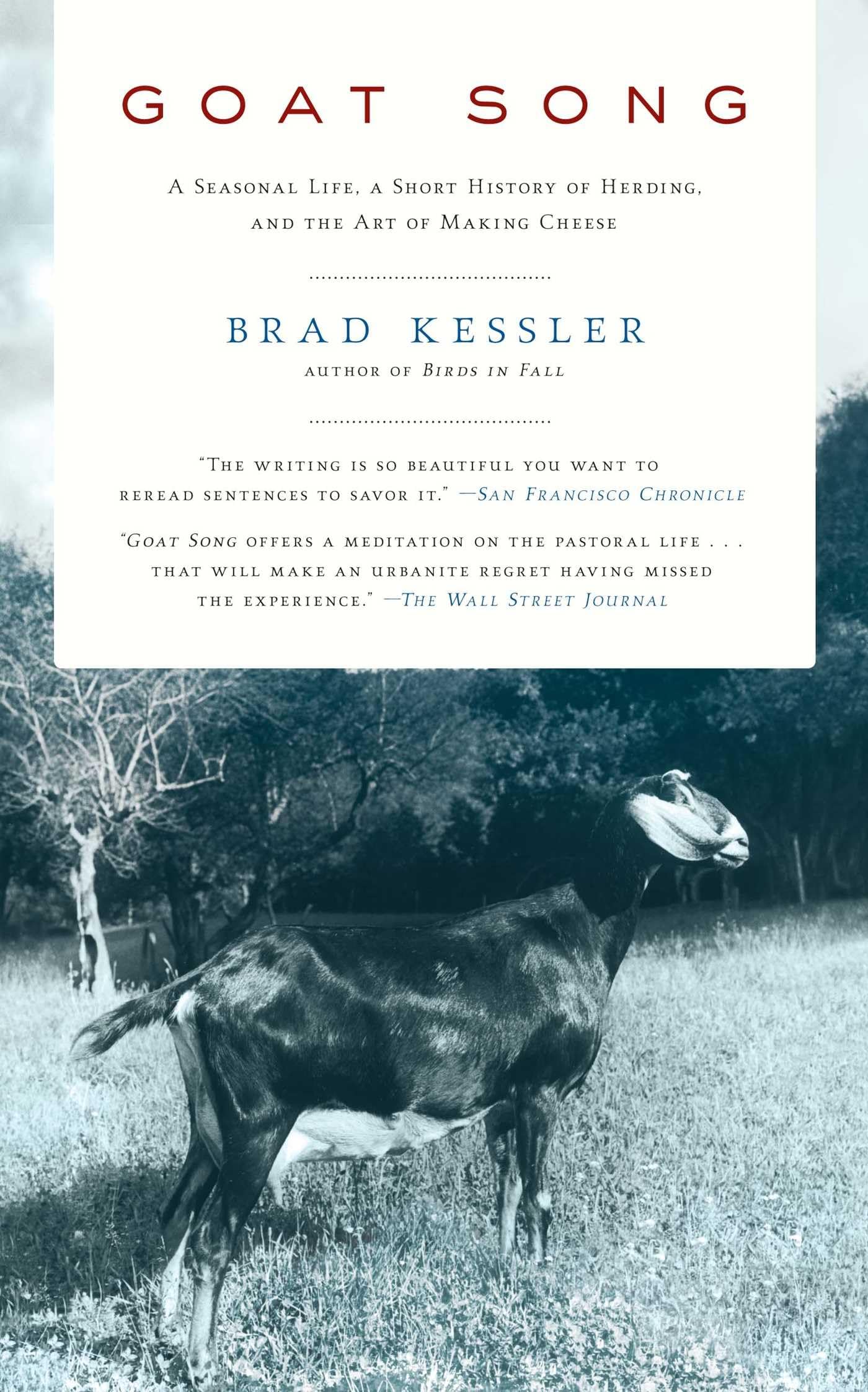 Goat Song: A Seasonal Life, a Short History of Herding, and the Art of Making Cheese book cover