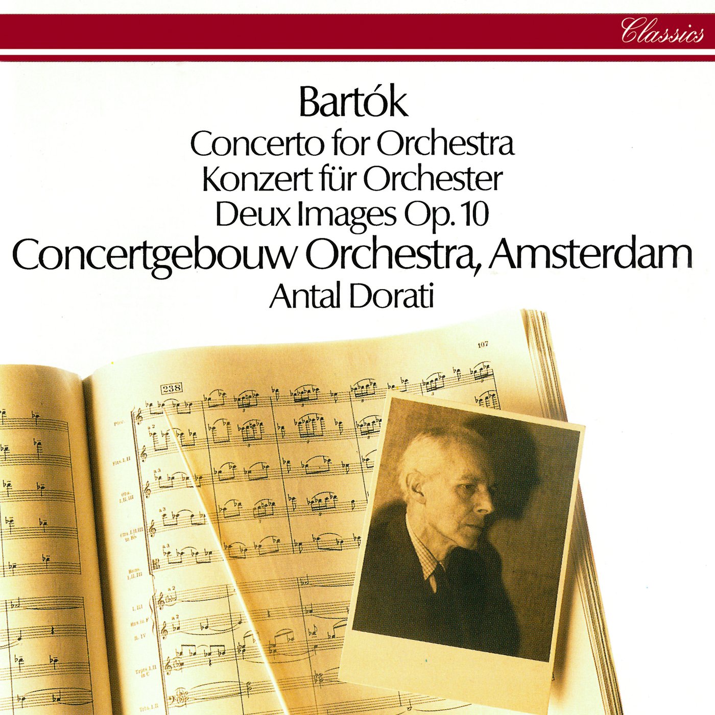 Bartok: Concerto for Orchestra; Two Pictures (Deux Images) Zwei Bilder Op. 10