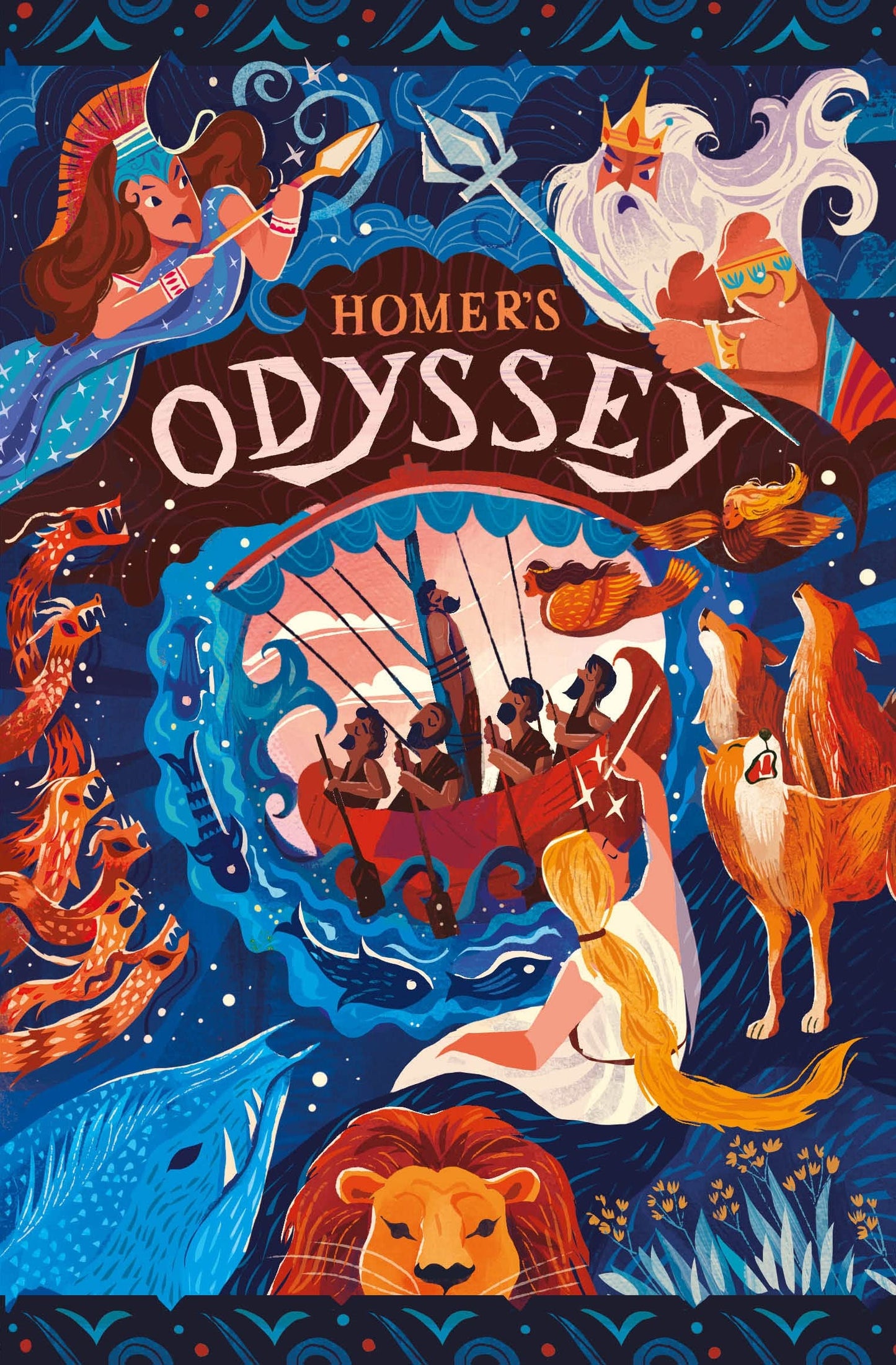 Homer's Odyssey book cover
