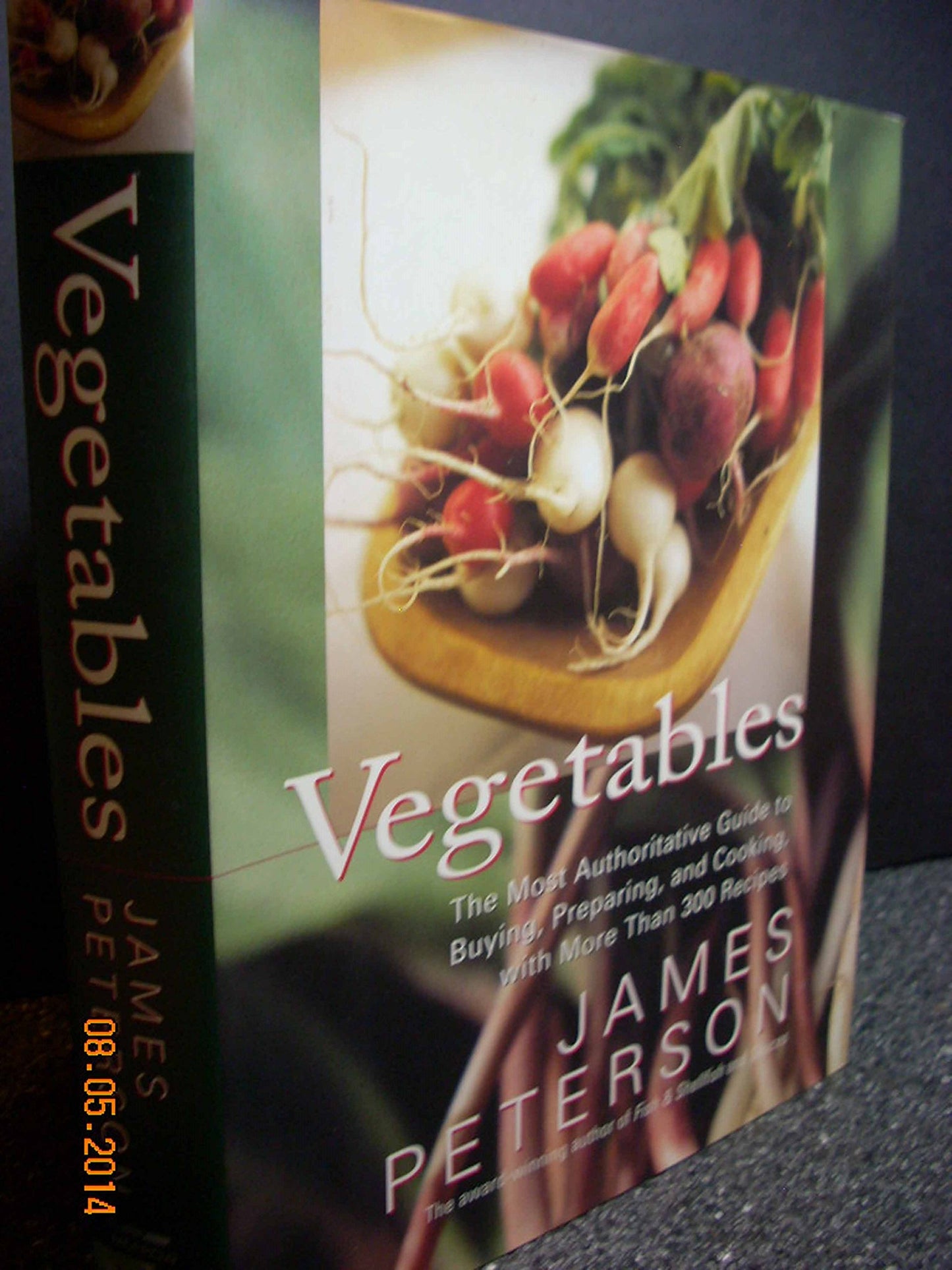 Vegetables book cover