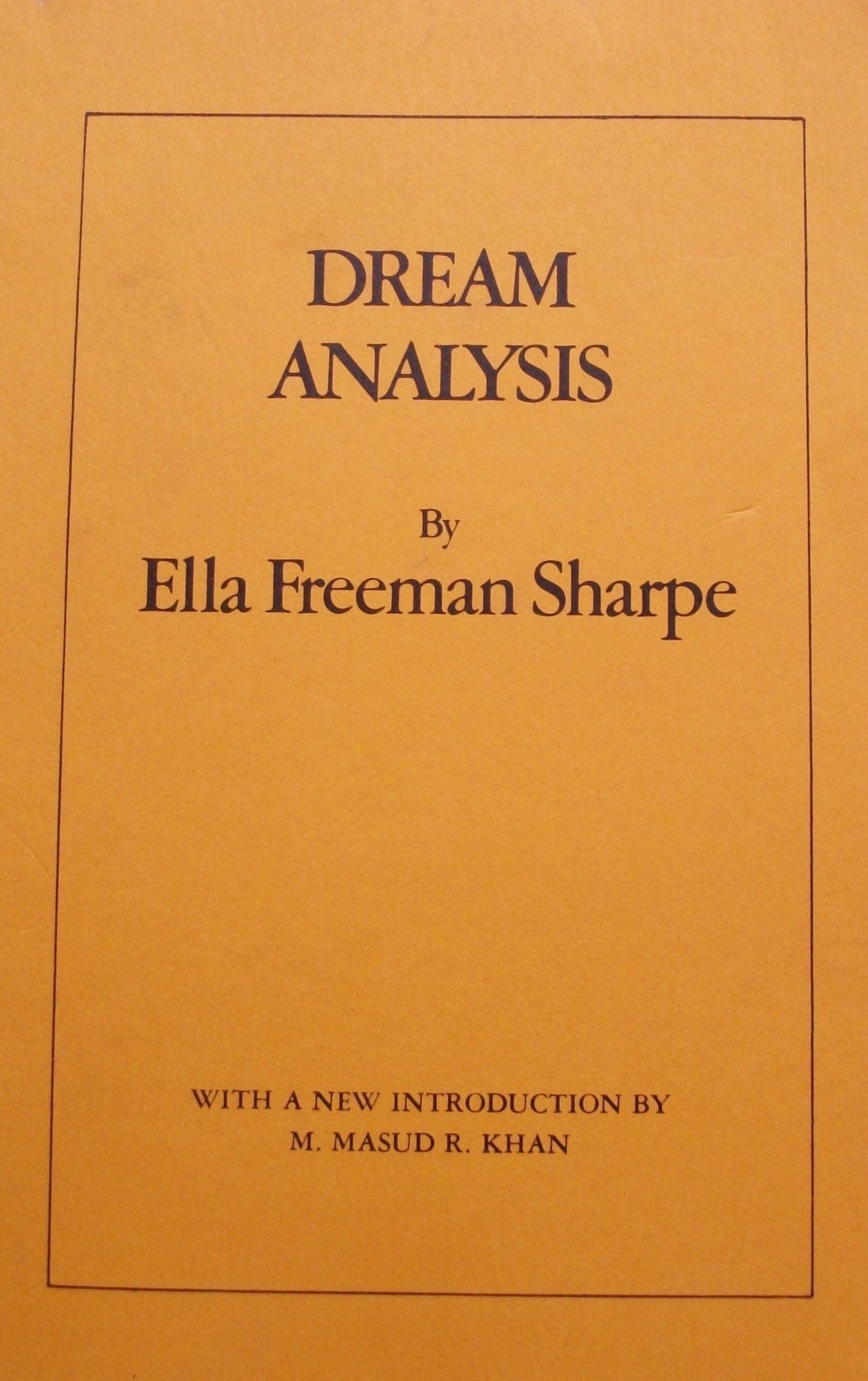 Dream Analysis (P) book cover