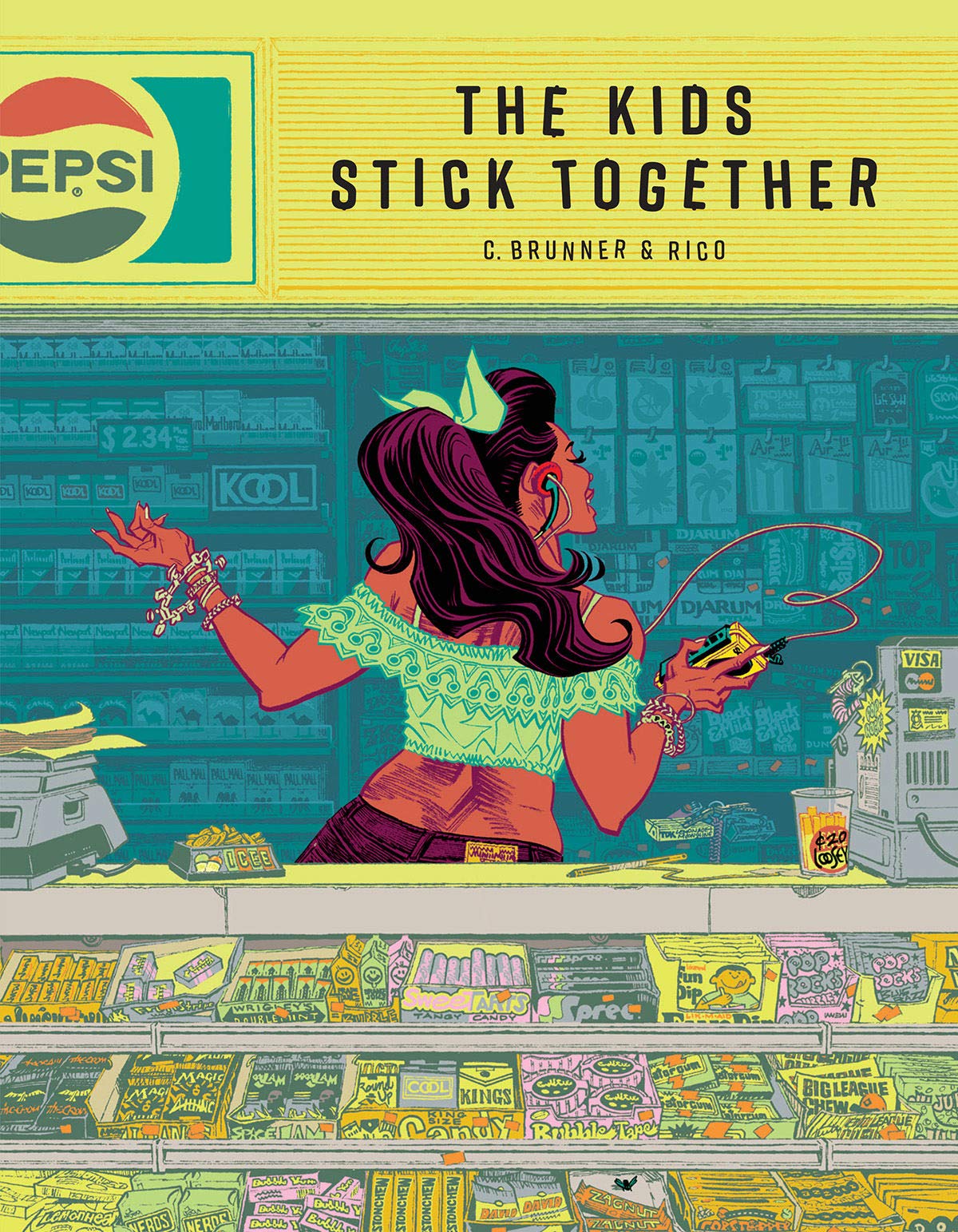 Kids Stick Together: The Art of Chris Brunner & Rico Renzi book cover