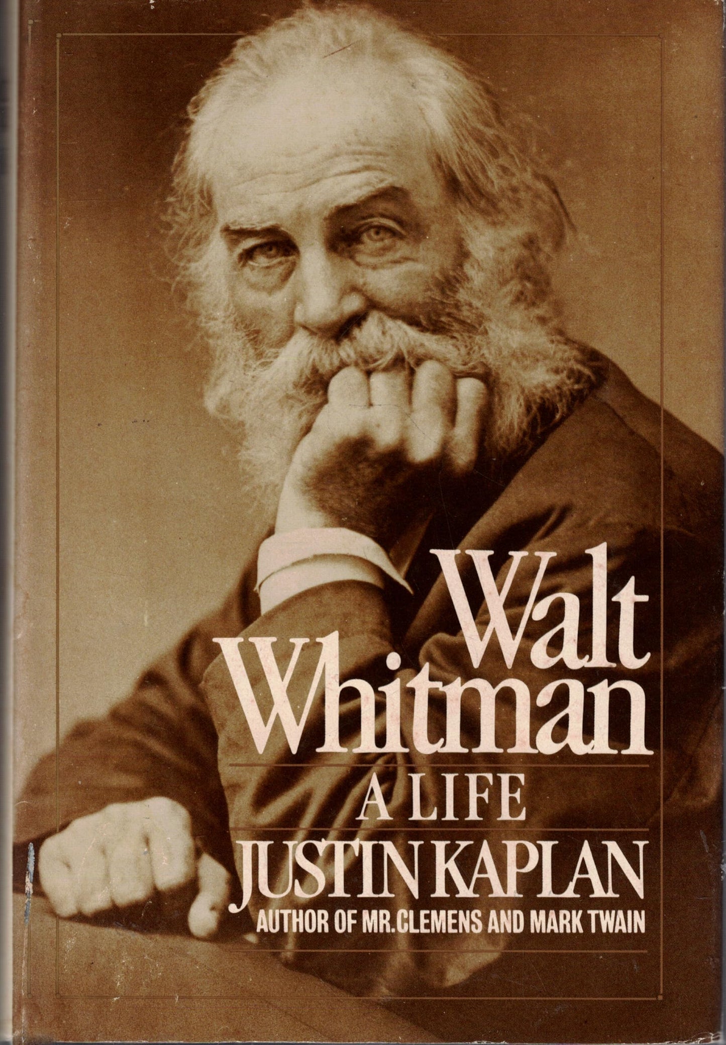 Walt Whitman, a Life book cover