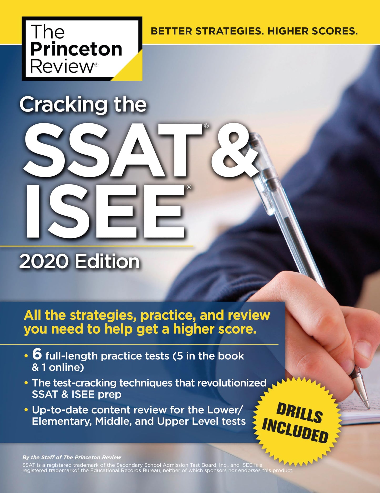 Cracking the SSAT & Isee, 2020 Edition: All the Strategies, Practice, and Review You Need to Help Get a Higher Score book cover
