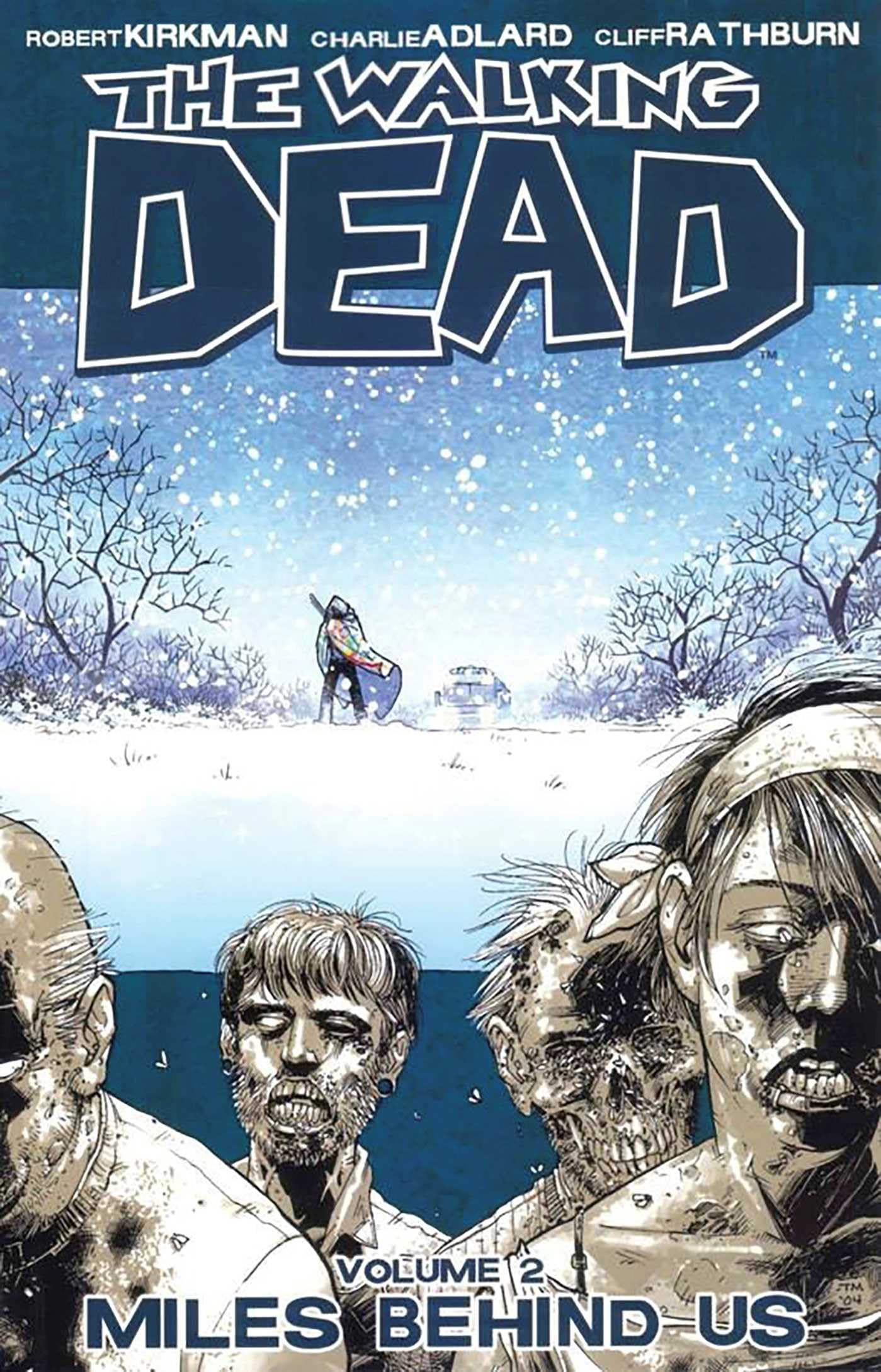 Walking Dead Volume 2: Miles Behind Us book cover